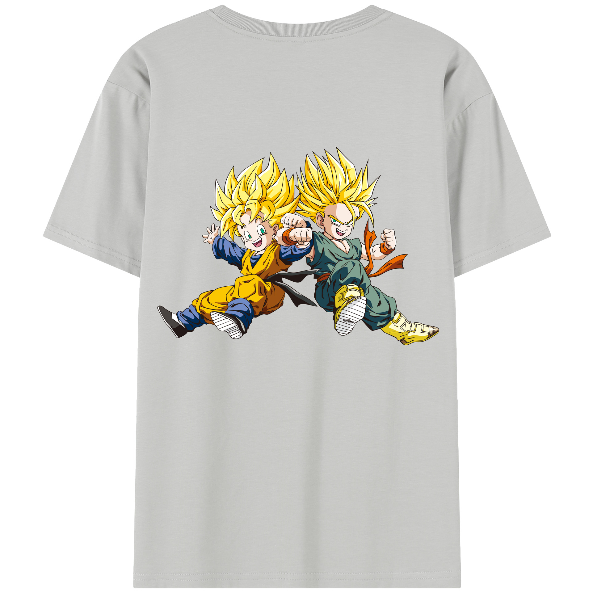 （画像用） ドラゴンボール 孫悟空（そん ごくう）Son Goku カカロット DRAGON BALL Kakarotto レディース半袖Tシャツ(バックプリント)
