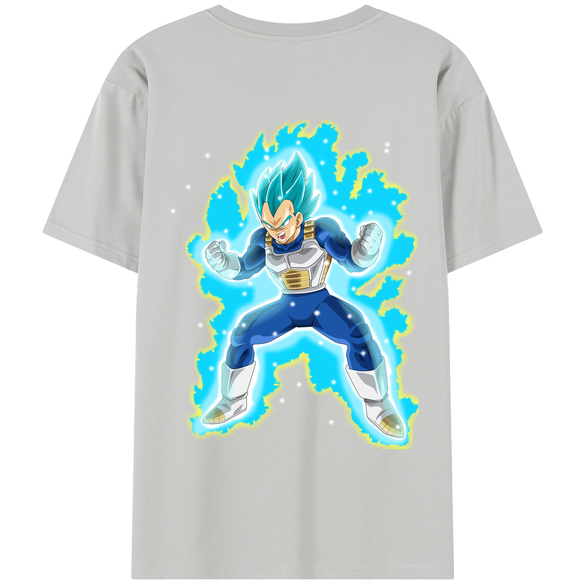 （画像用） ドラゴンボール ベジータ四世（Bejīta Yonsei）DRAGON BALL Vegeta IV レディース半袖Tシャツ(バックプリント)