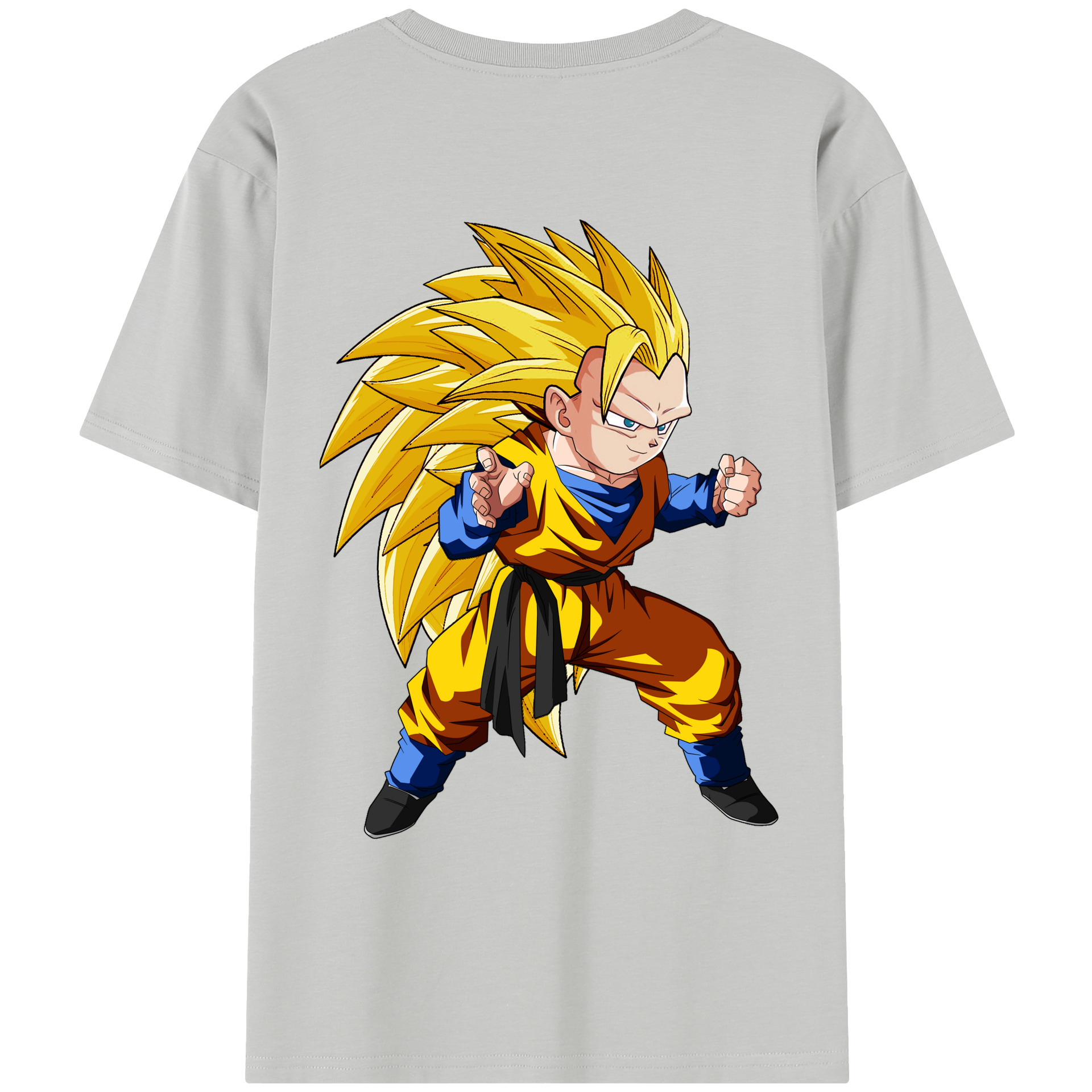 （画像用） ドラゴンボール ベジータ四世（Bejīta Yonsei）DRAGON BALL Vegeta IV レディース半袖Tシャツ(バックプリント)