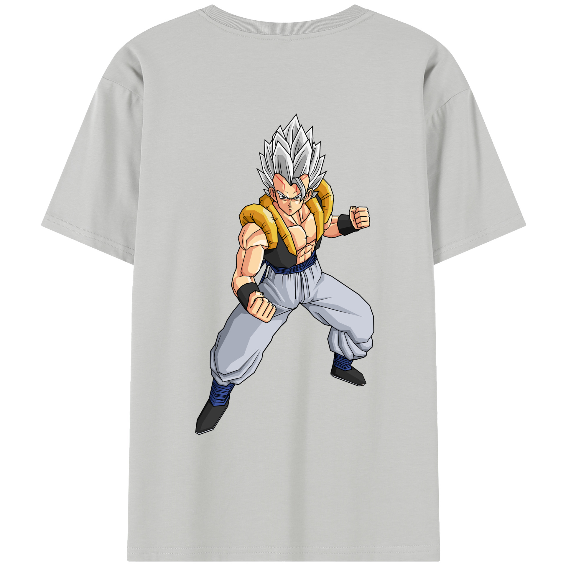 （画像用） ドラゴンボール ベジータ四世（Bejīta Yonsei）DRAGON BALL Vegeta IV レディース半袖Tシャツ(バックプリント)