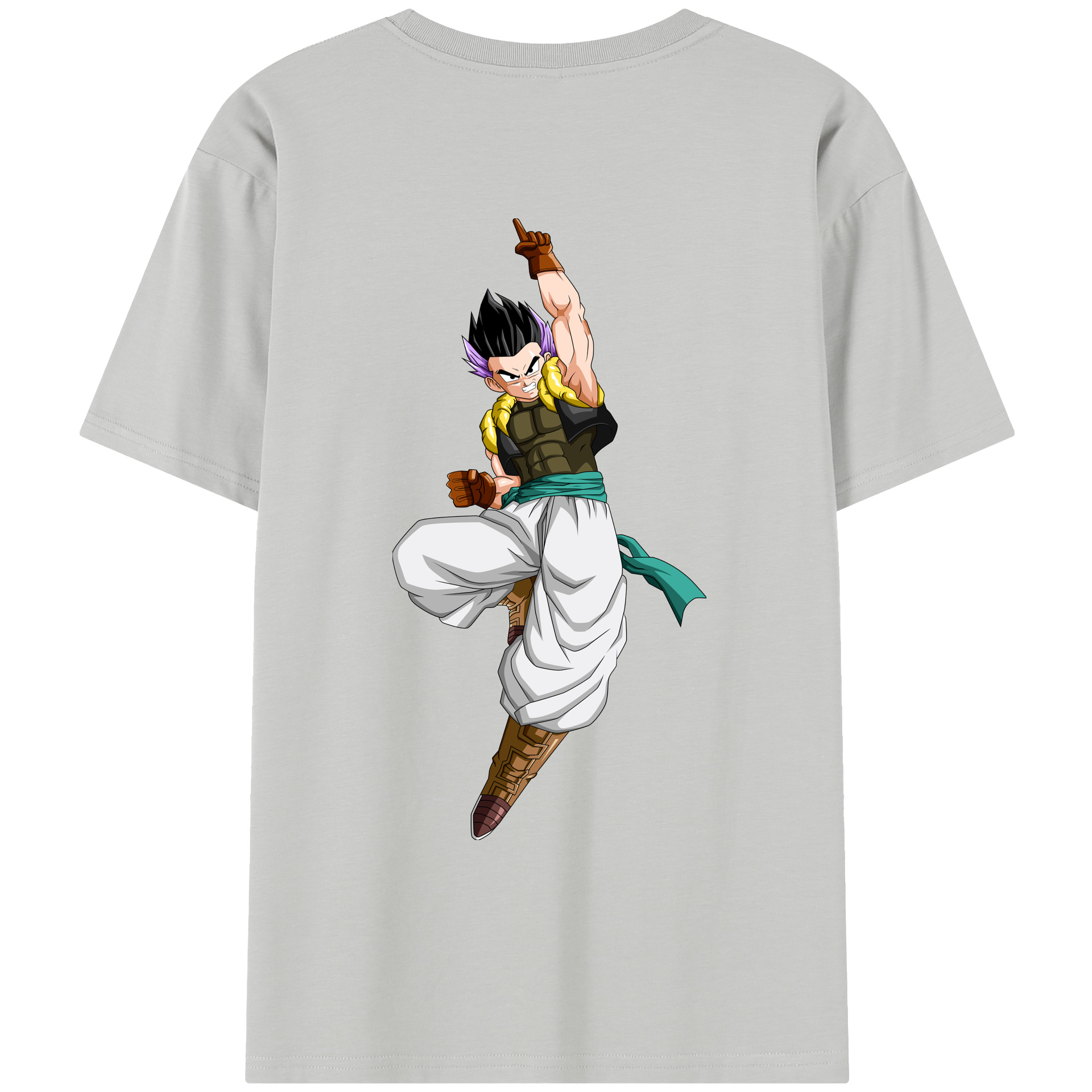 （画像用） ドラゴンボール 孫 悟飯（そんごはん）DRAGON BALL Son Gohan レディース半袖Tシャツ(バックプリント)