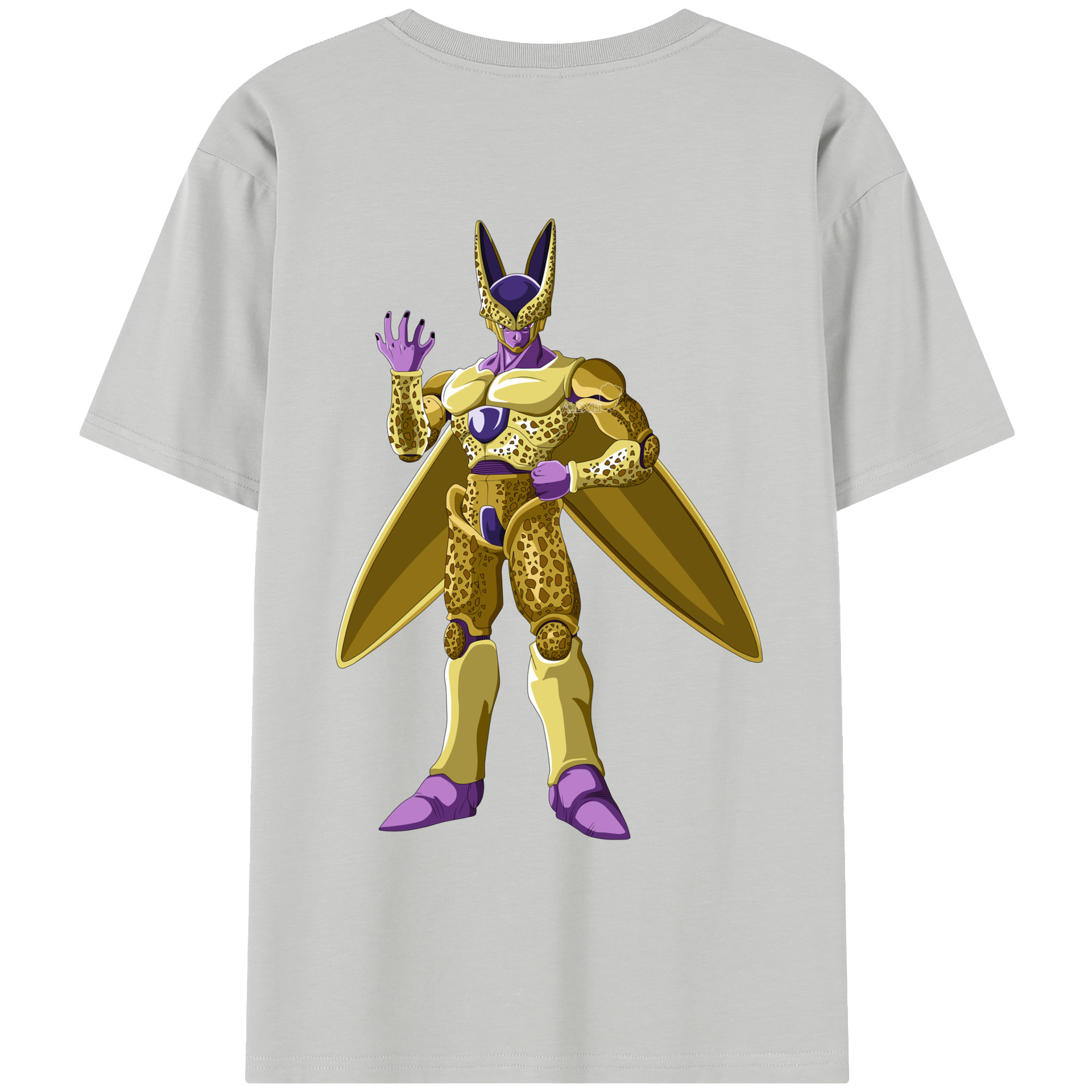 （画像用） ドラゴンボール セル DRAGON BALL Cell レディース半袖Tシャツ(バックプリント)