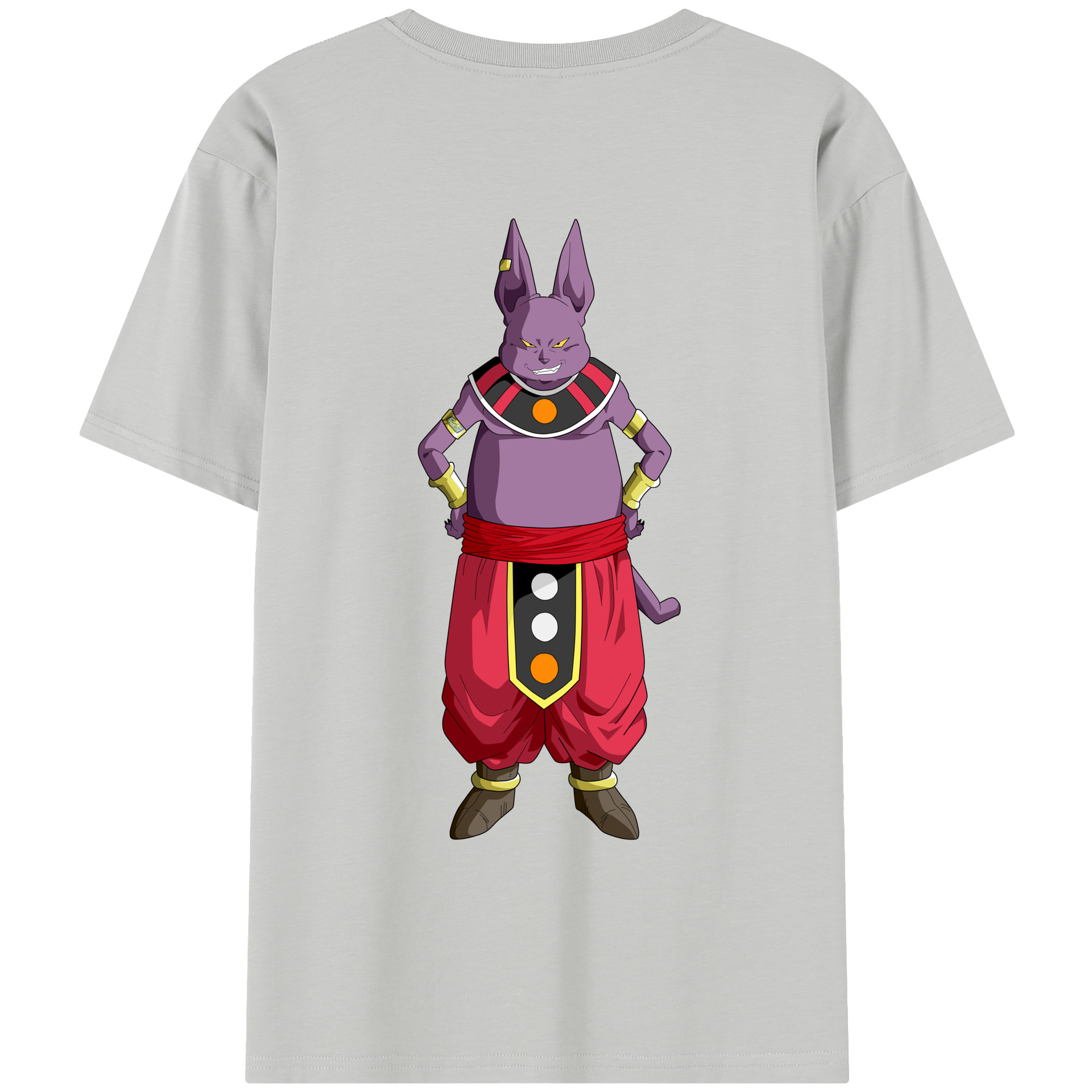 （画像用） ドラゴンボール シャンパ DRAGON BALL Champa レディース半袖Tシャツ(バックプリント)