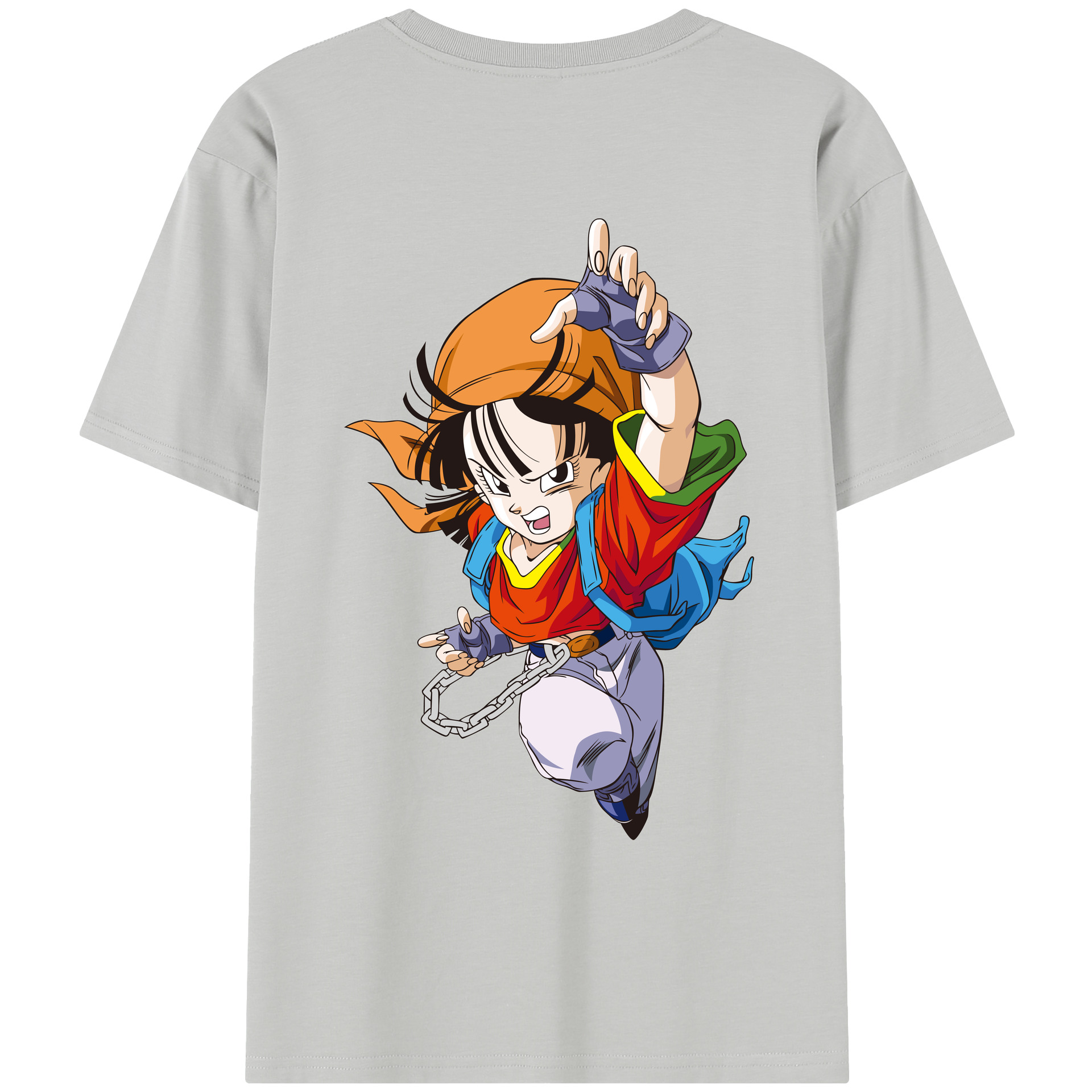 （画像用） ドラゴンボール パン DRAGON BALL Pan レディース半袖Tシャツ(バックプリント)