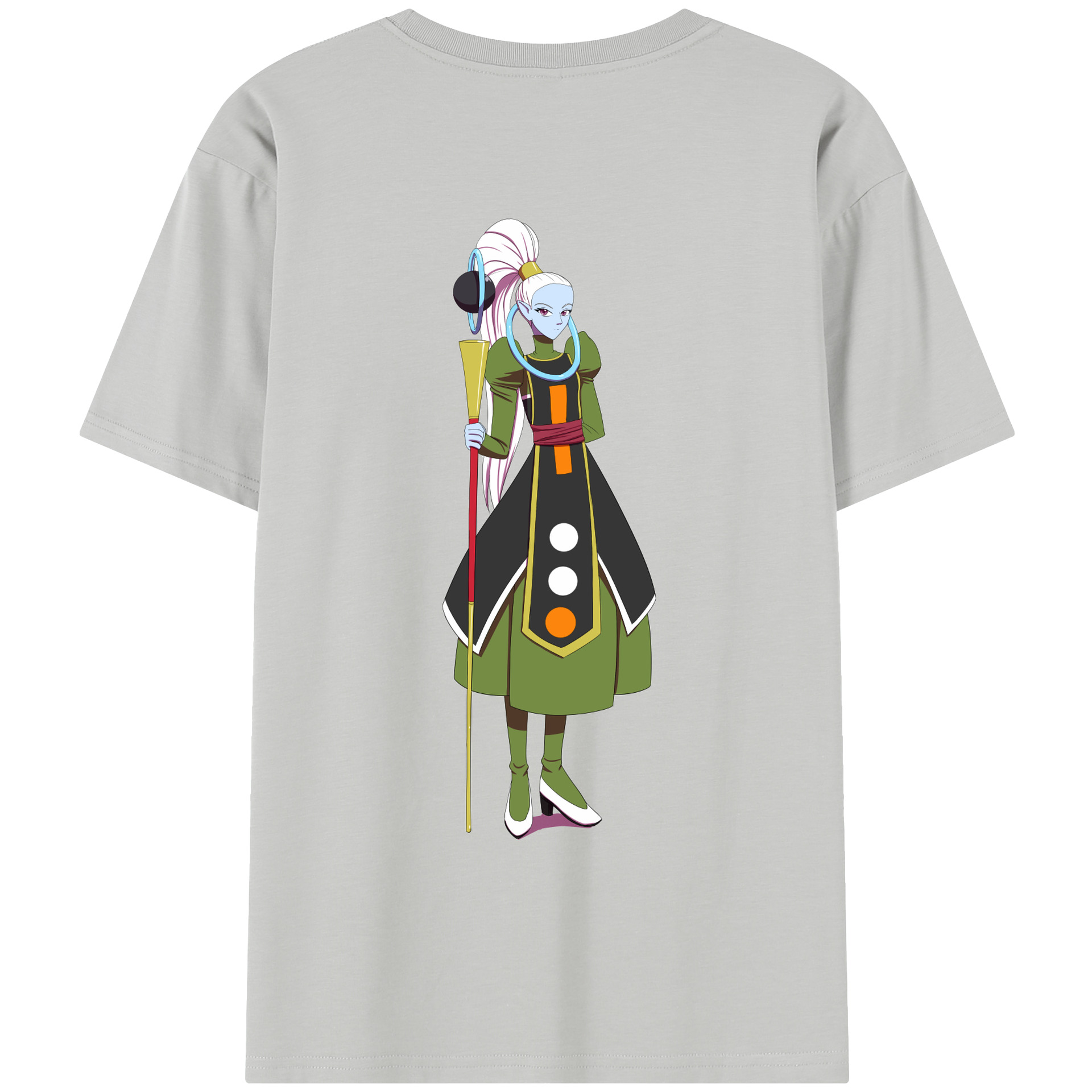 （画像用） ドラゴンボール DRAGON BALL レディース半袖Tシャツ(バックプリント)