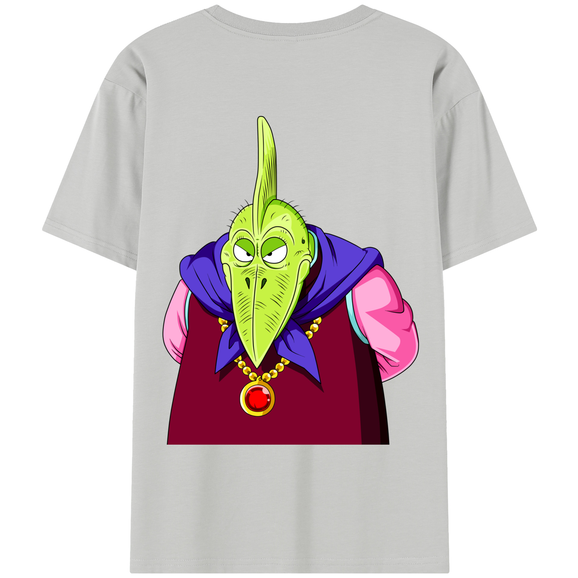 （画像用） ドラゴンボール DRAGON BALL レディース半袖Tシャツ(バックプリント)