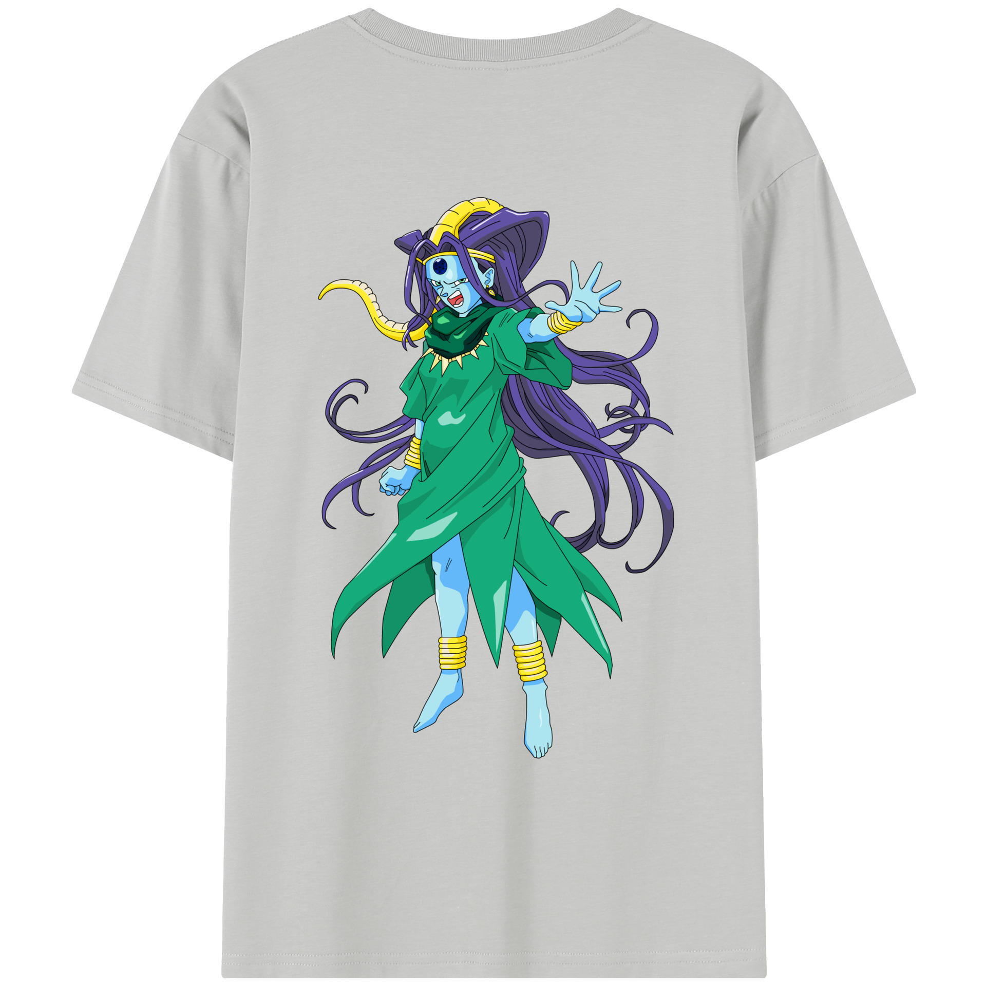 （画像用） ドラゴンボール DRAGON BALL レディース半袖Tシャツ(バックプリント)