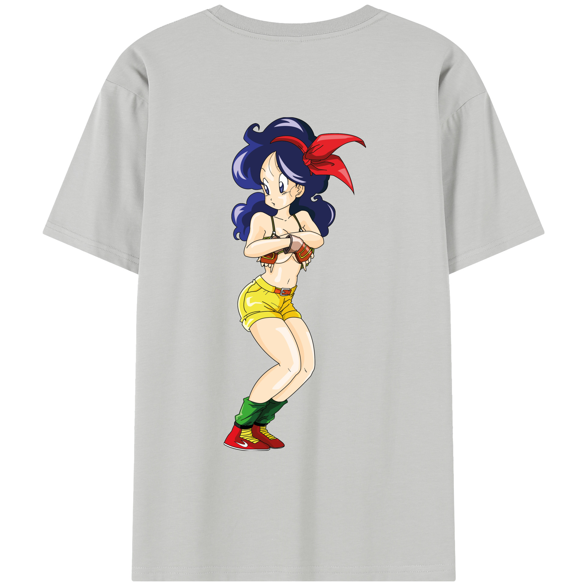 （画像用） ドラゴンボール DRAGON BALL レディース半袖Tシャツ(バックプリント)