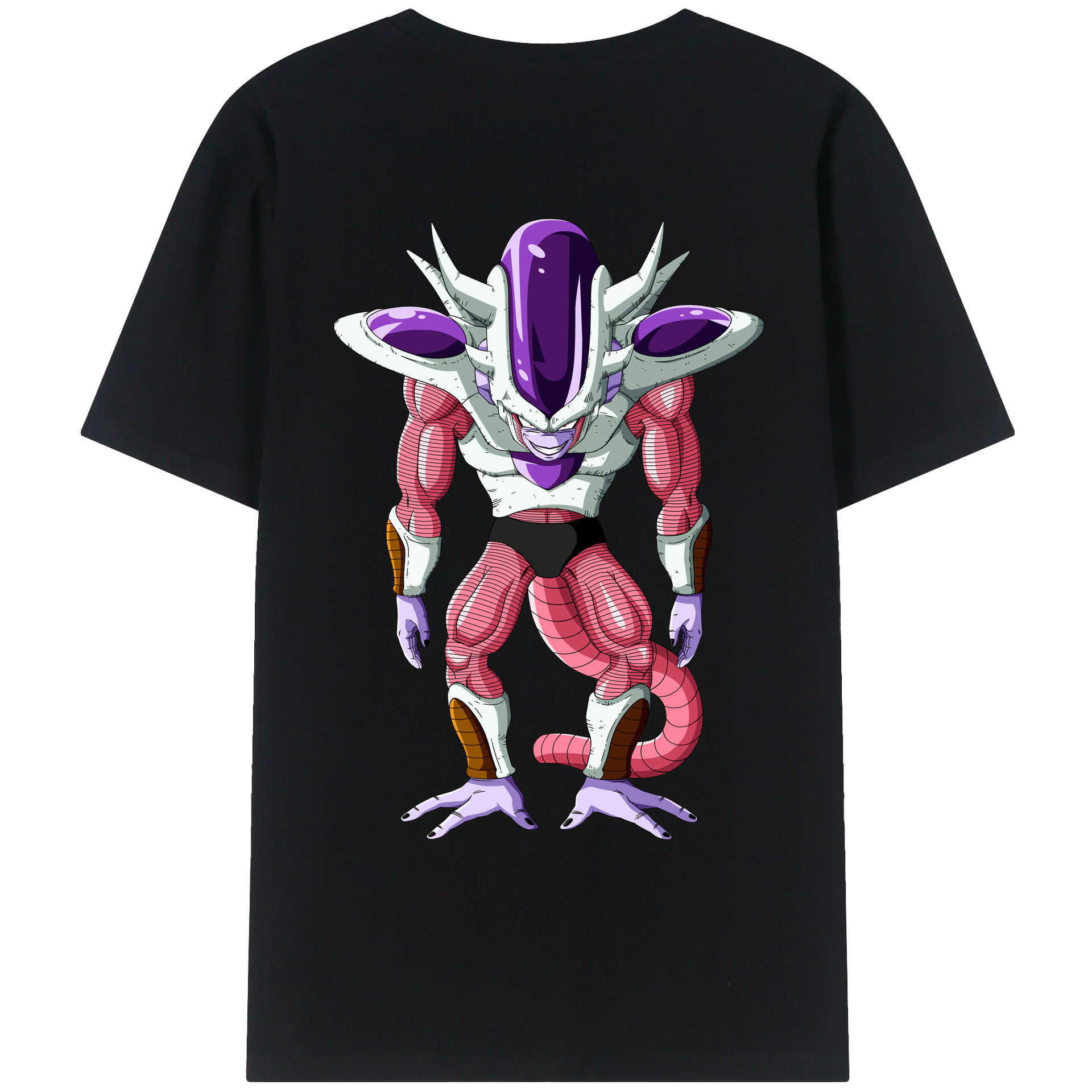 （画像用） ドラゴンボール フリーザ DRAGON BALL Frieza レディース半袖Tシャツ(バックプリント)