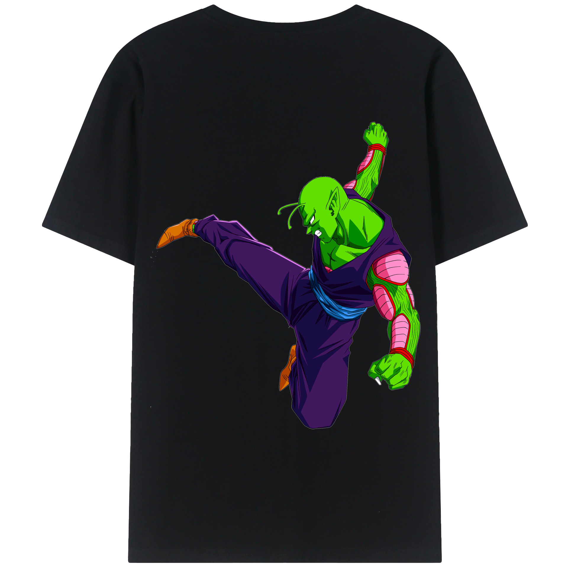 （画像用） ドラゴンボール ピッコロ DRAGON BALL Piccolo レディース半袖Tシャツ(バックプリント)