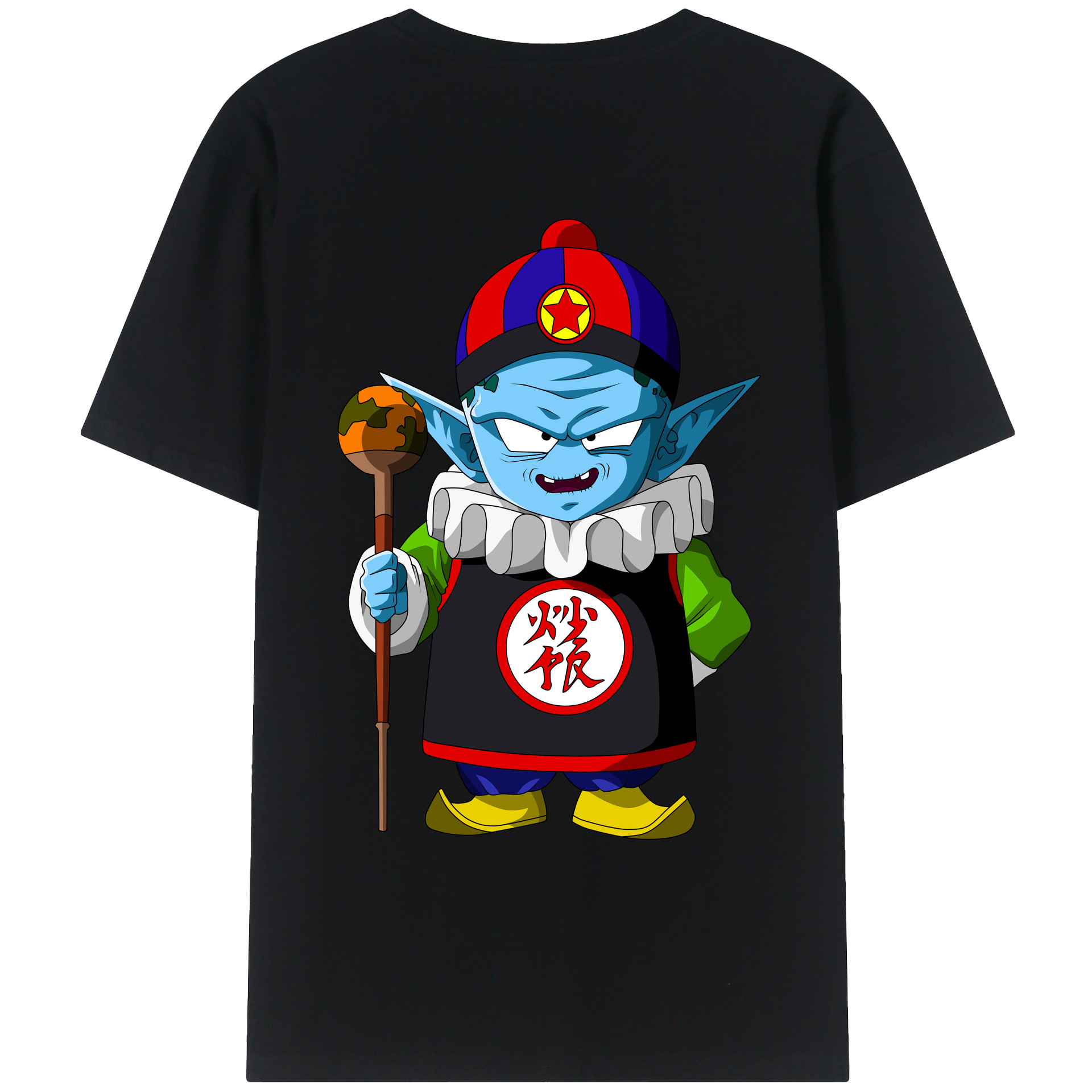 （画像用） ドラゴンボール DRAGON BALL レディース半袖Tシャツ(バックプリント)