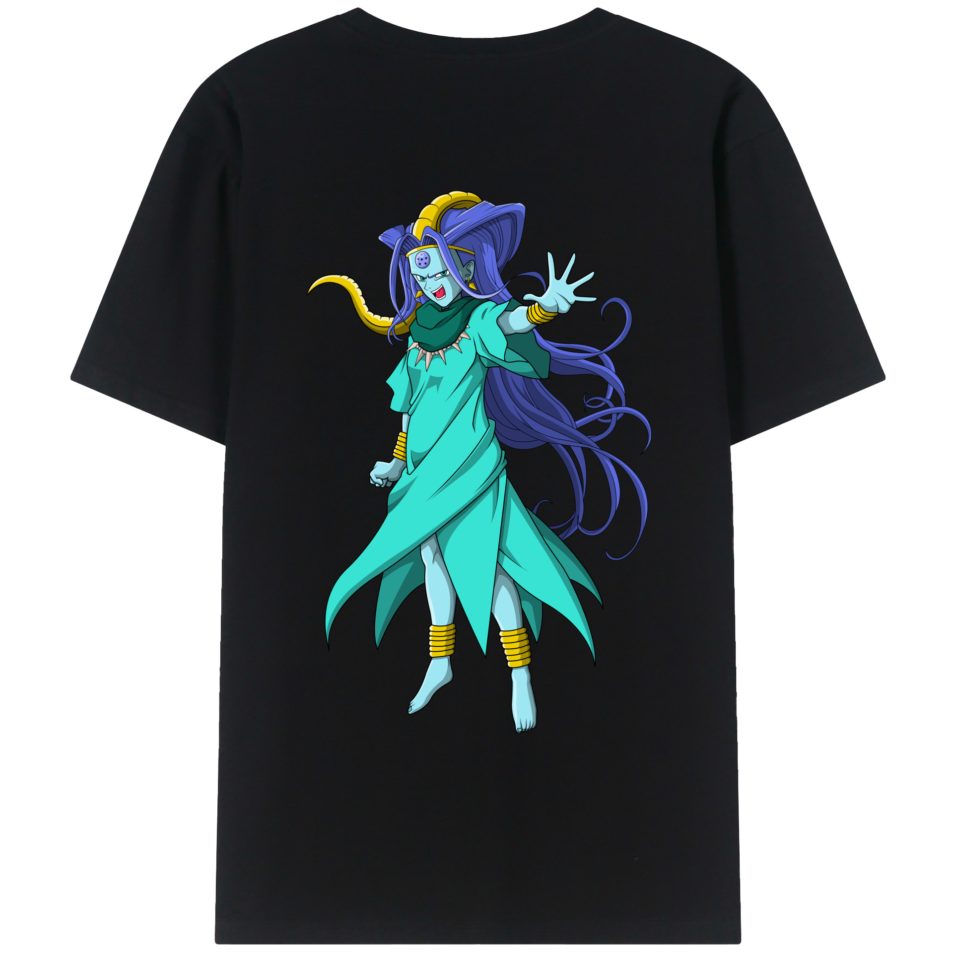 （画像用） ドラゴンボール DRAGON BALL レディース半袖Tシャツ(バックプリント)