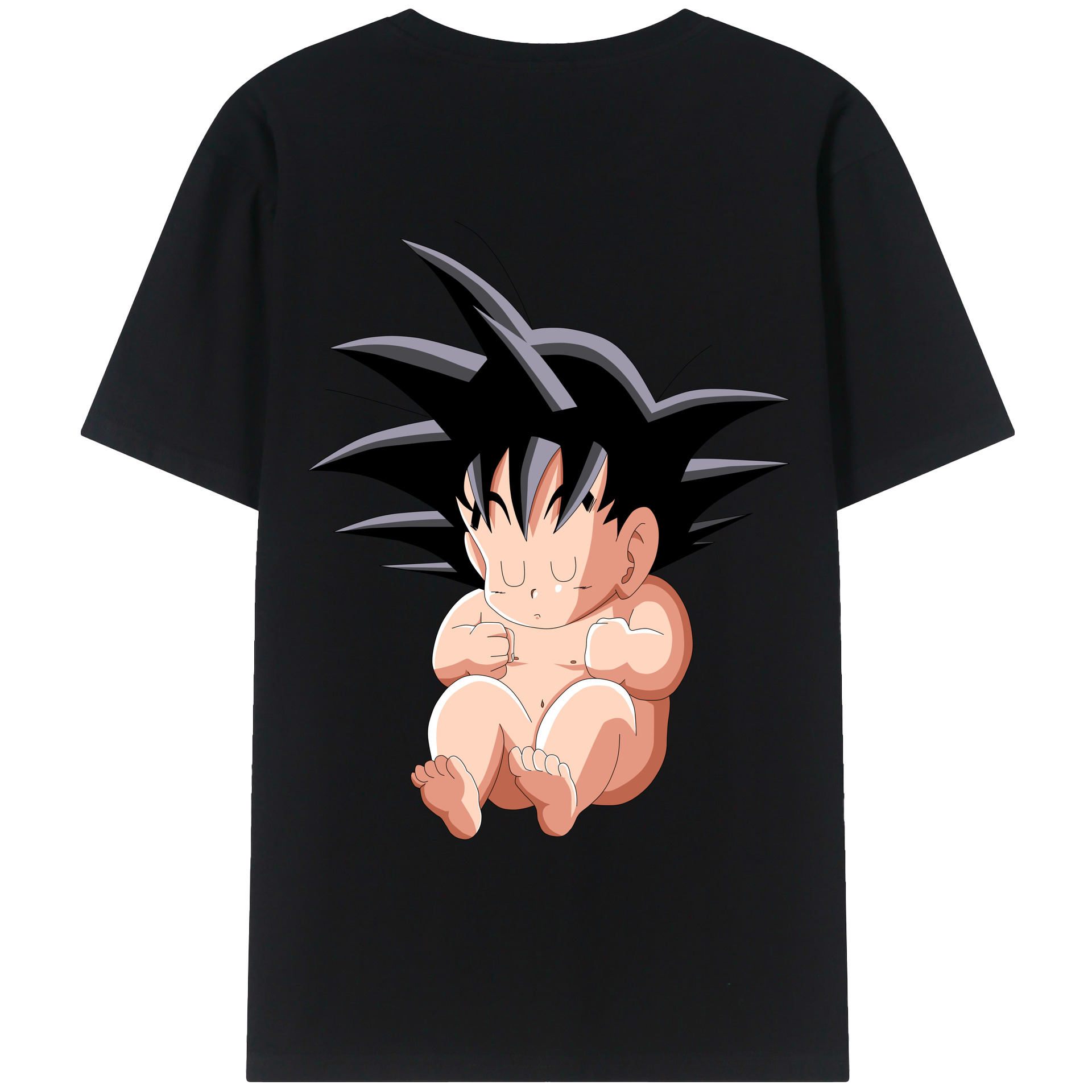（画像用） ドラゴンボール 孫悟空（そん ごくう）Son Goku カカロット DRAGON BALL Kakarotto レディース半袖Tシャツ(バックプリント)
