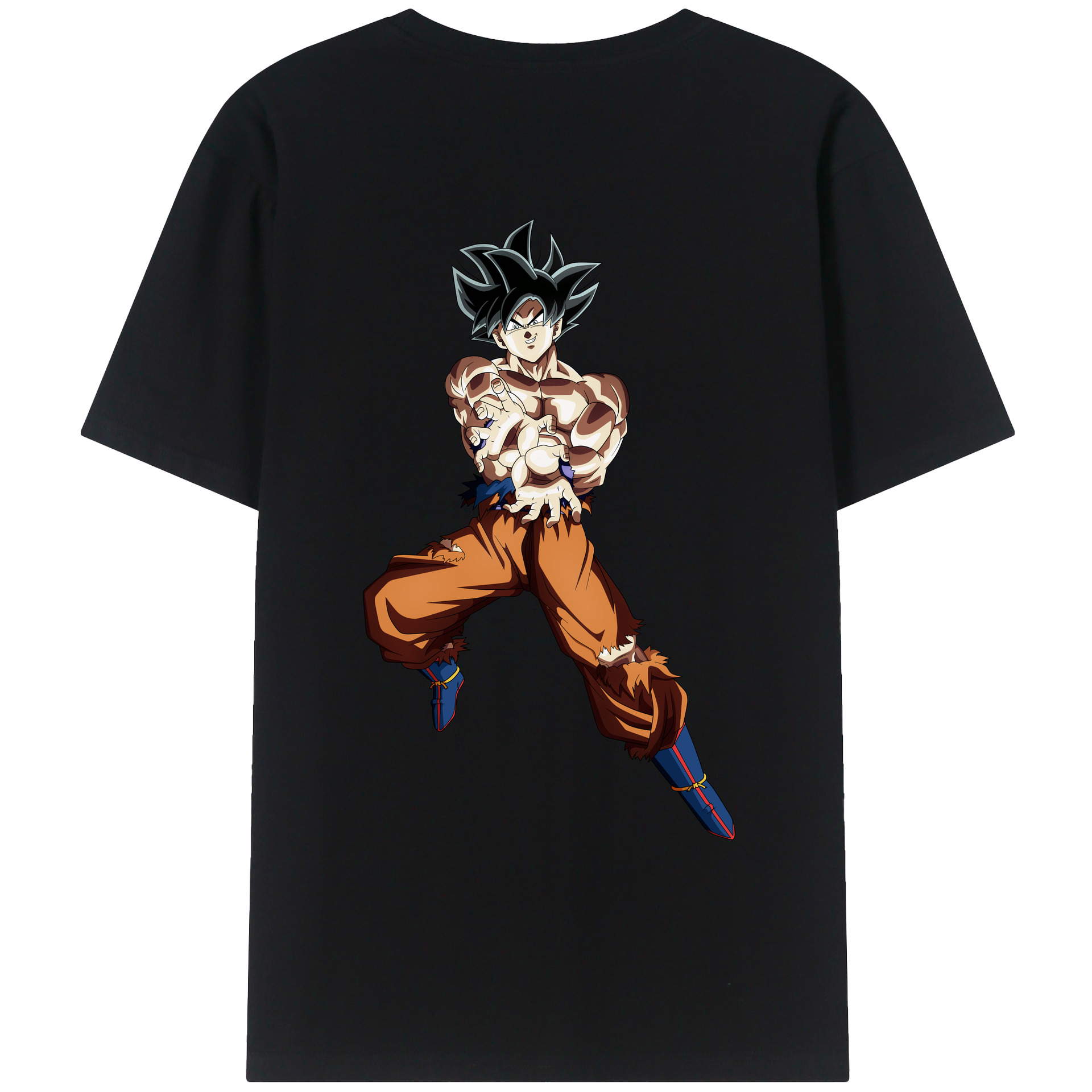 （画像用） ドラゴンボール 孫悟空（そん ごくう）Son Goku カカロット DRAGON BALL Kakarotto レディース半袖Tシャツ(バックプリント)