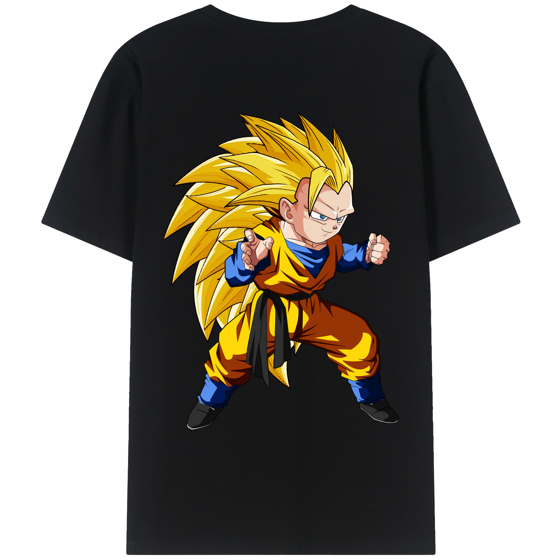 （画像用） ドラゴンボール ベジータ四世（Bejīta Yonsei）DRAGON BALL Vegeta IV レディース半袖Tシャツ(バックプリント)