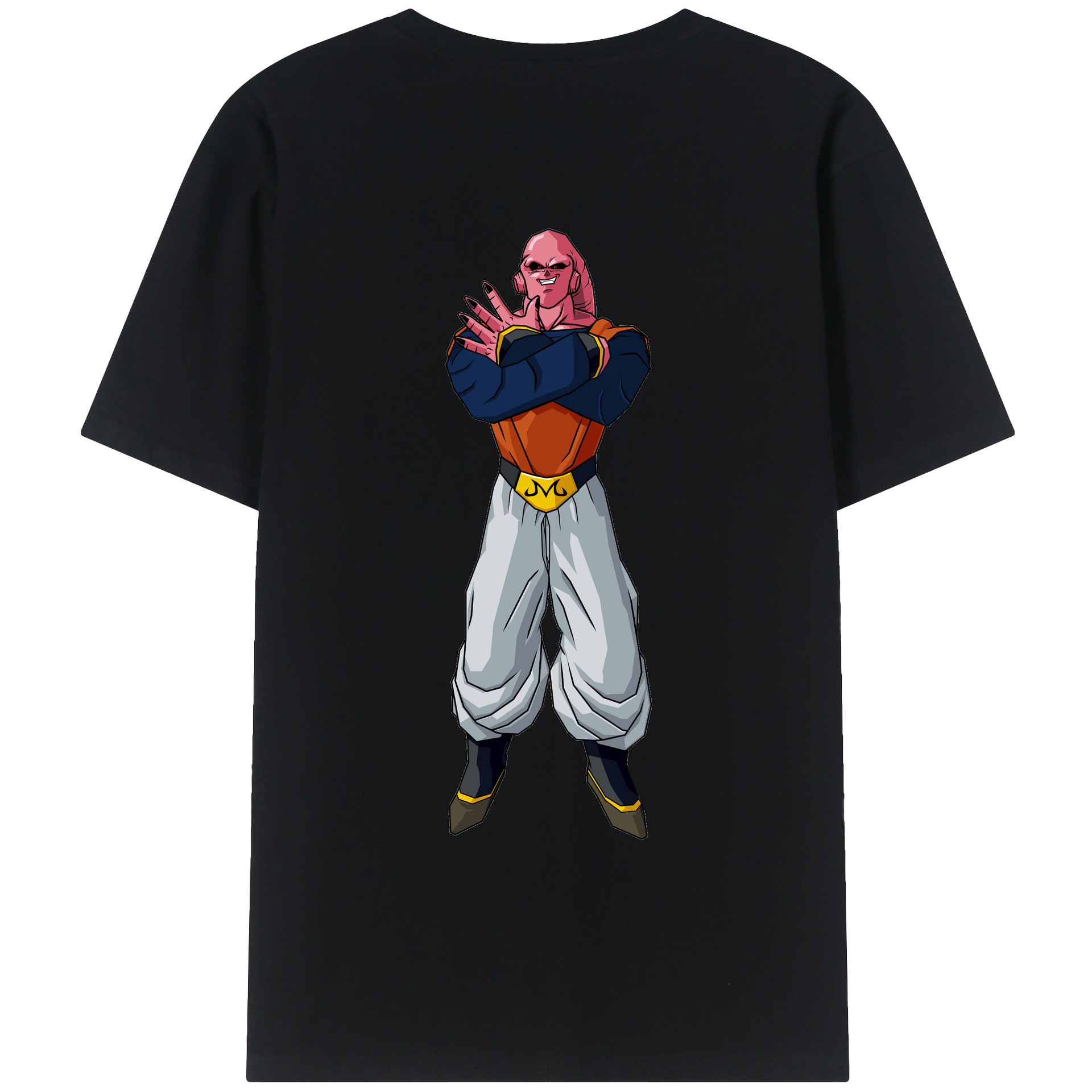 （画像用） ドラゴンボール 魔人ブウ DRAGON BALL Majin Buu レディース半袖Tシャツ(バックプリント)