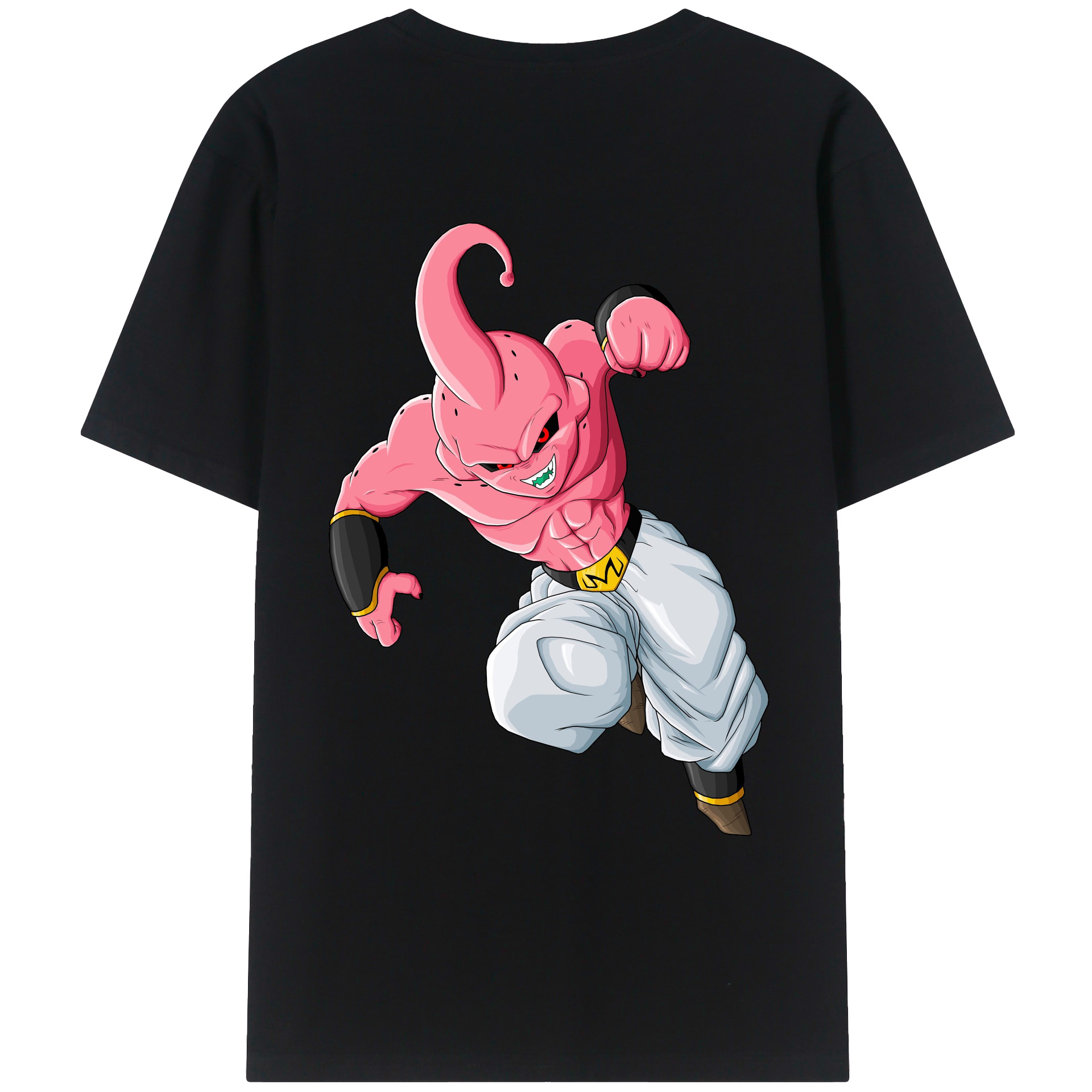 （画像用） ドラゴンボール 魔人ブウ DRAGON BALL Majin Buu レディース半袖Tシャツ(バックプリント)