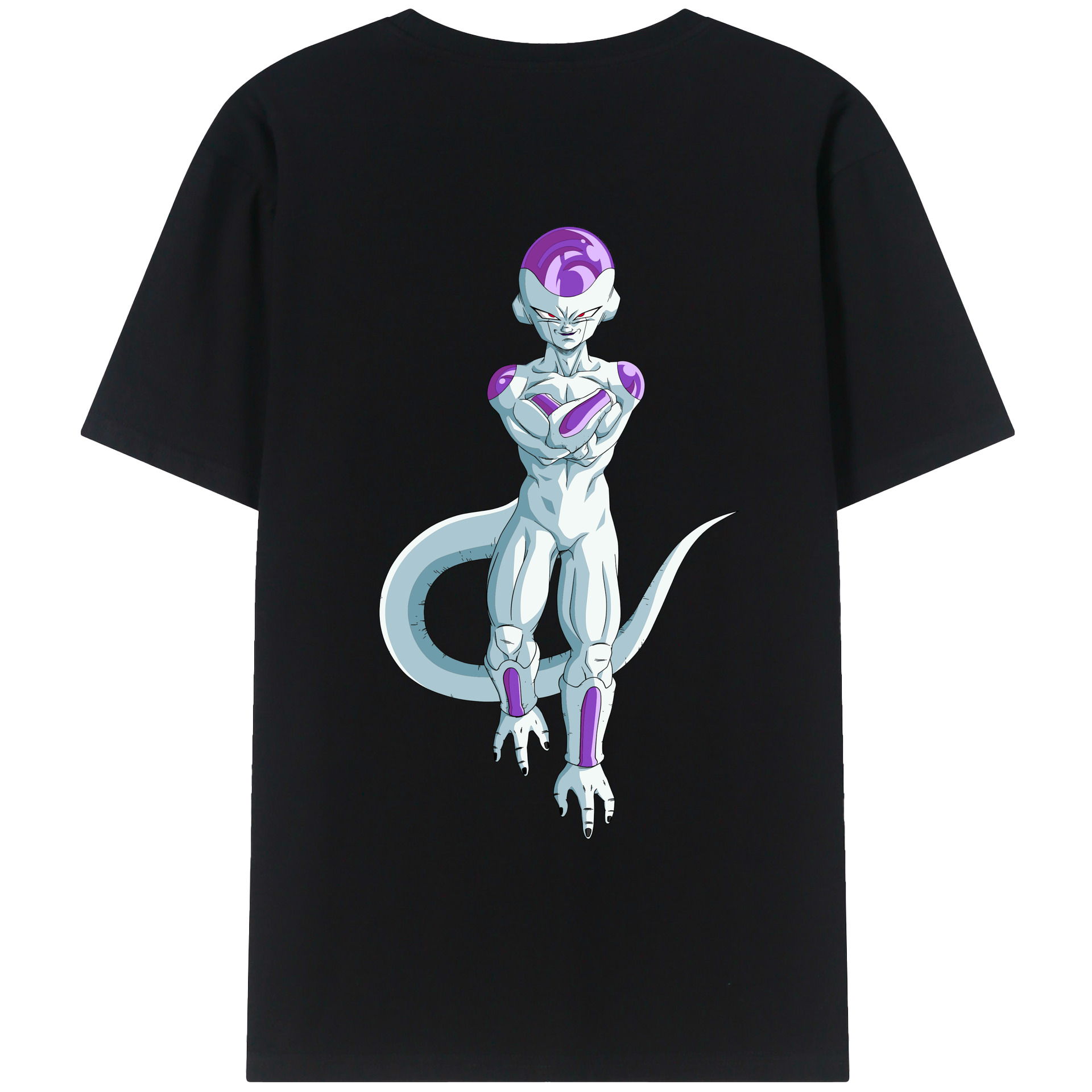 （画像用） ドラゴンボール フリーザ DRAGON BALL Frieza レディース半袖Tシャツ(バックプリント)