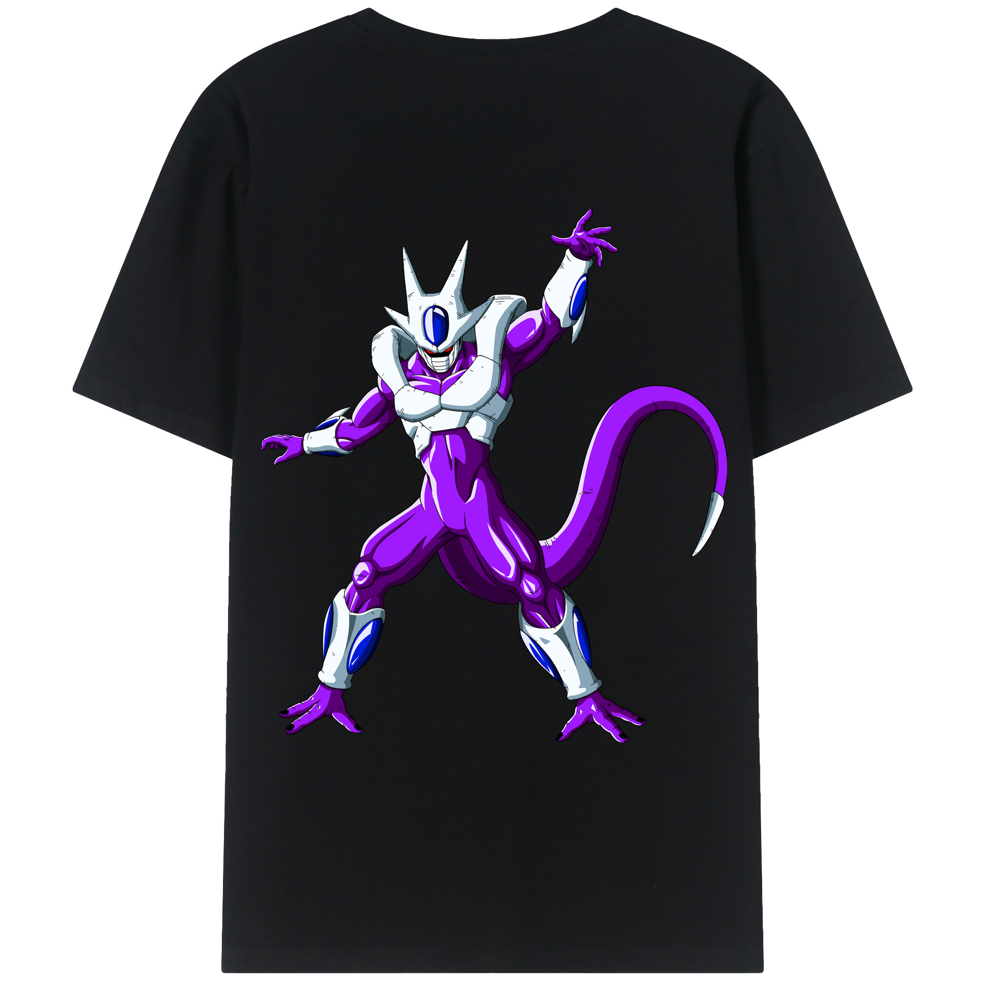（画像用） ドラゴンボール クウラ DRAGON BALL Cooler Coora レディース半袖Tシャツ(バックプリント)