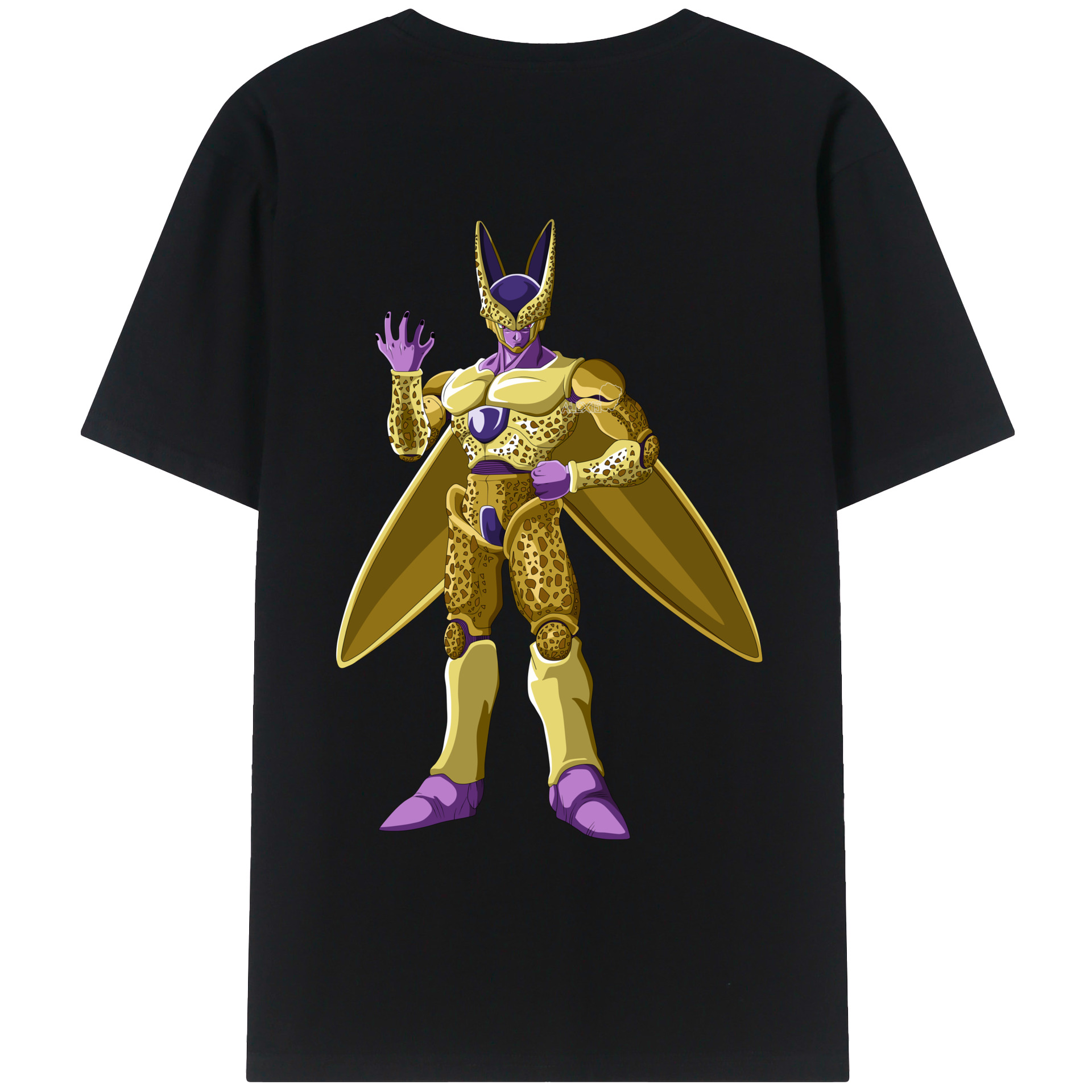 （画像用） ドラゴンボール セル DRAGON BALL Cell レディース半袖Tシャツ(バックプリント)