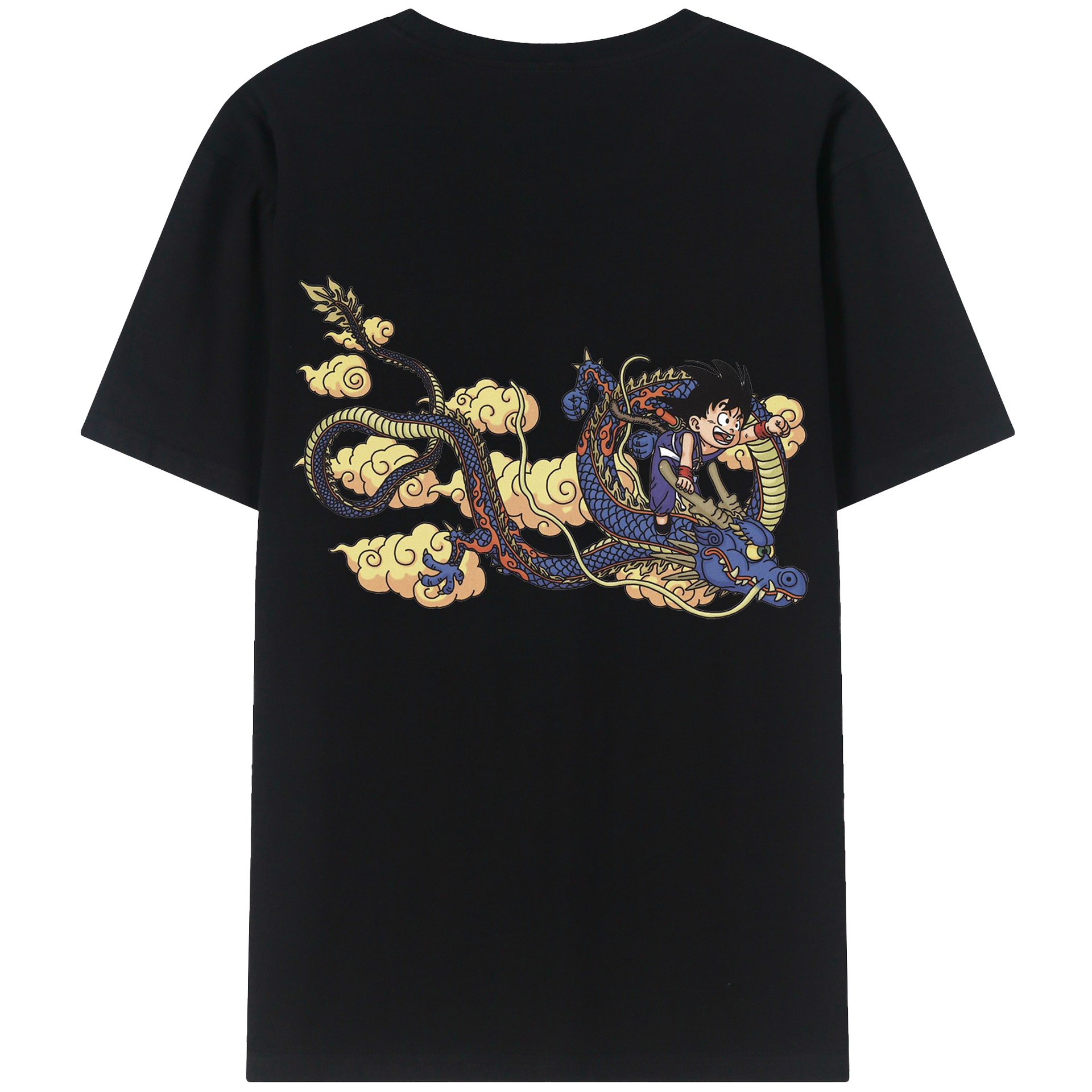 （画像用） ドラゴンボール 神龍 シェンロン DRAGON BALL Shenron レディース半袖Tシャツ(バックプリント)