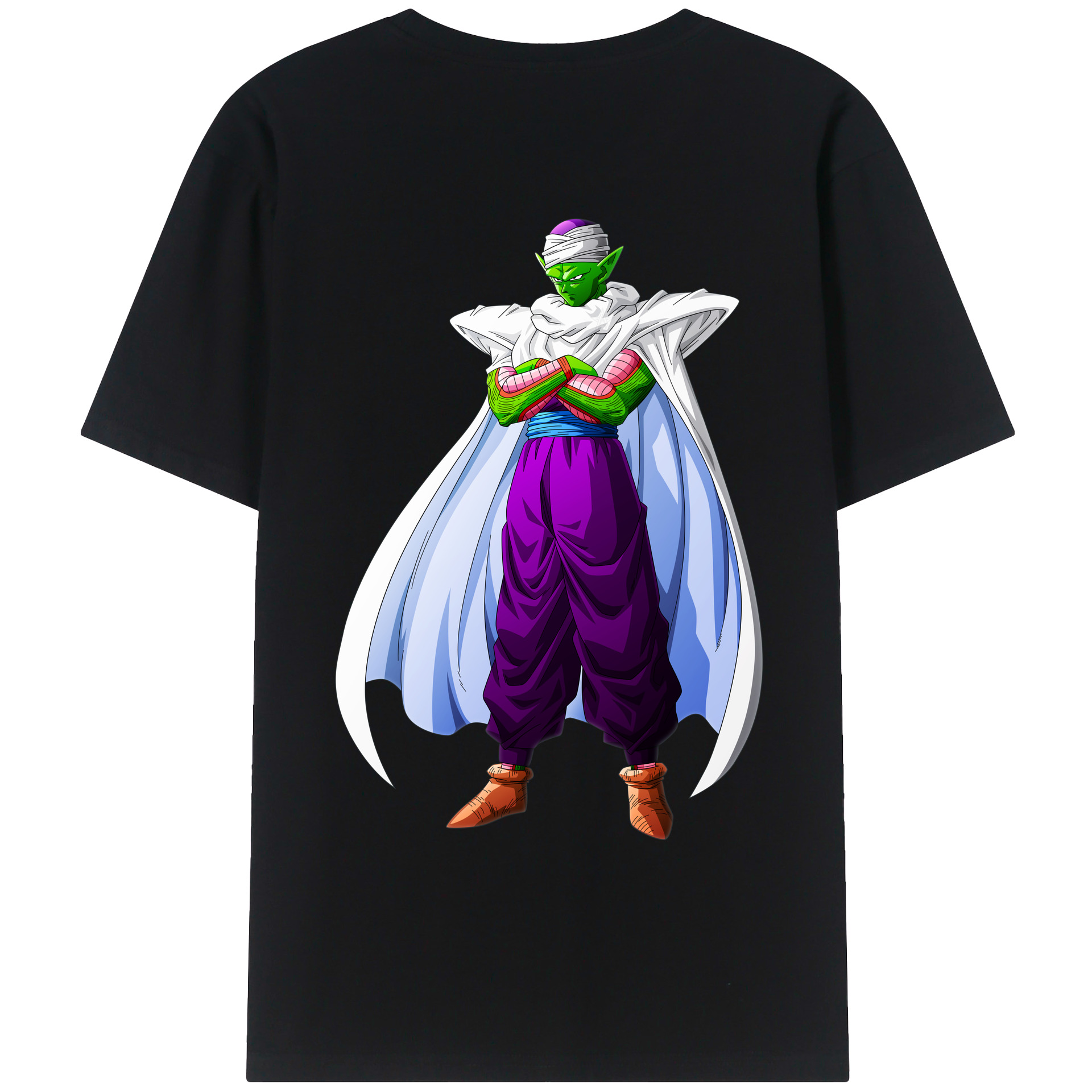 （画像用） ドラゴンボール ピッコロ DRAGON BALL Piccolo レディース半袖Tシャツ(バックプリント)