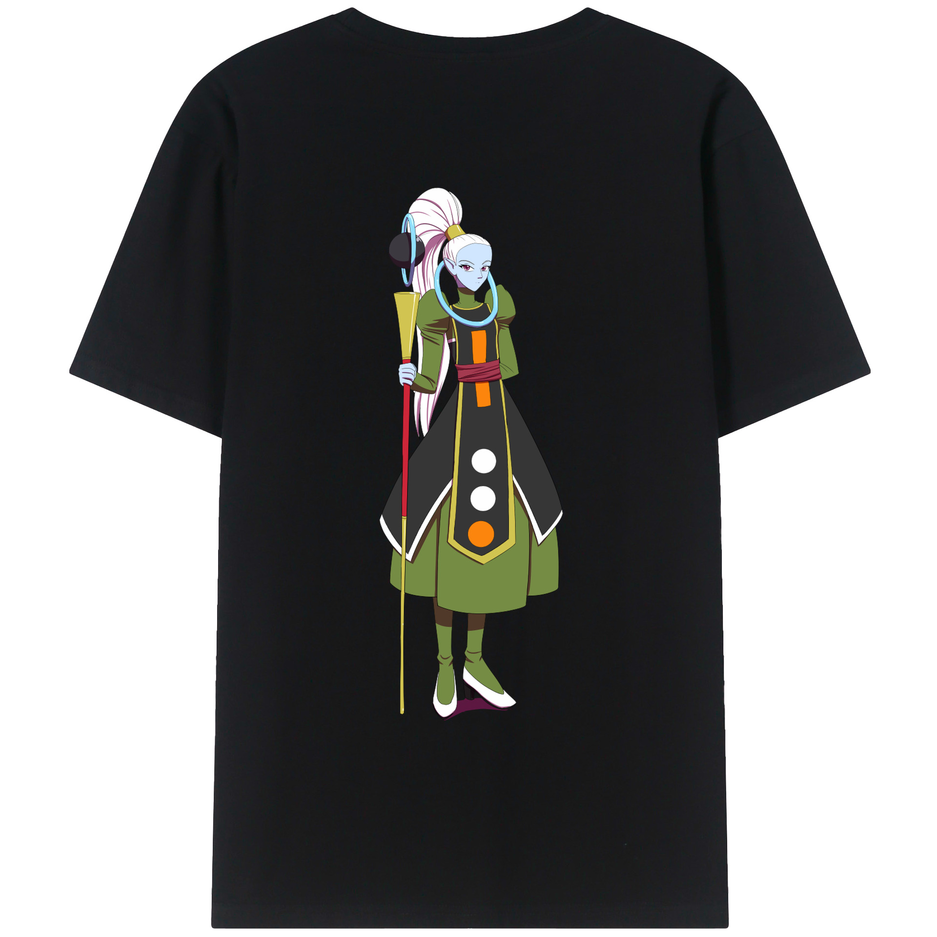 （画像用） ドラゴンボール DRAGON BALL レディース半袖Tシャツ(バックプリント)