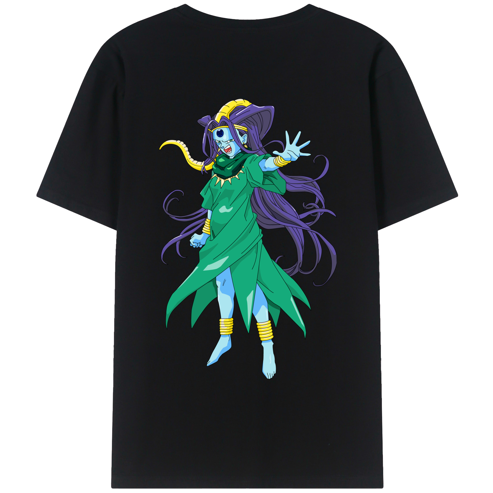 （画像用） ドラゴンボール DRAGON BALL レディース半袖Tシャツ(バックプリント)