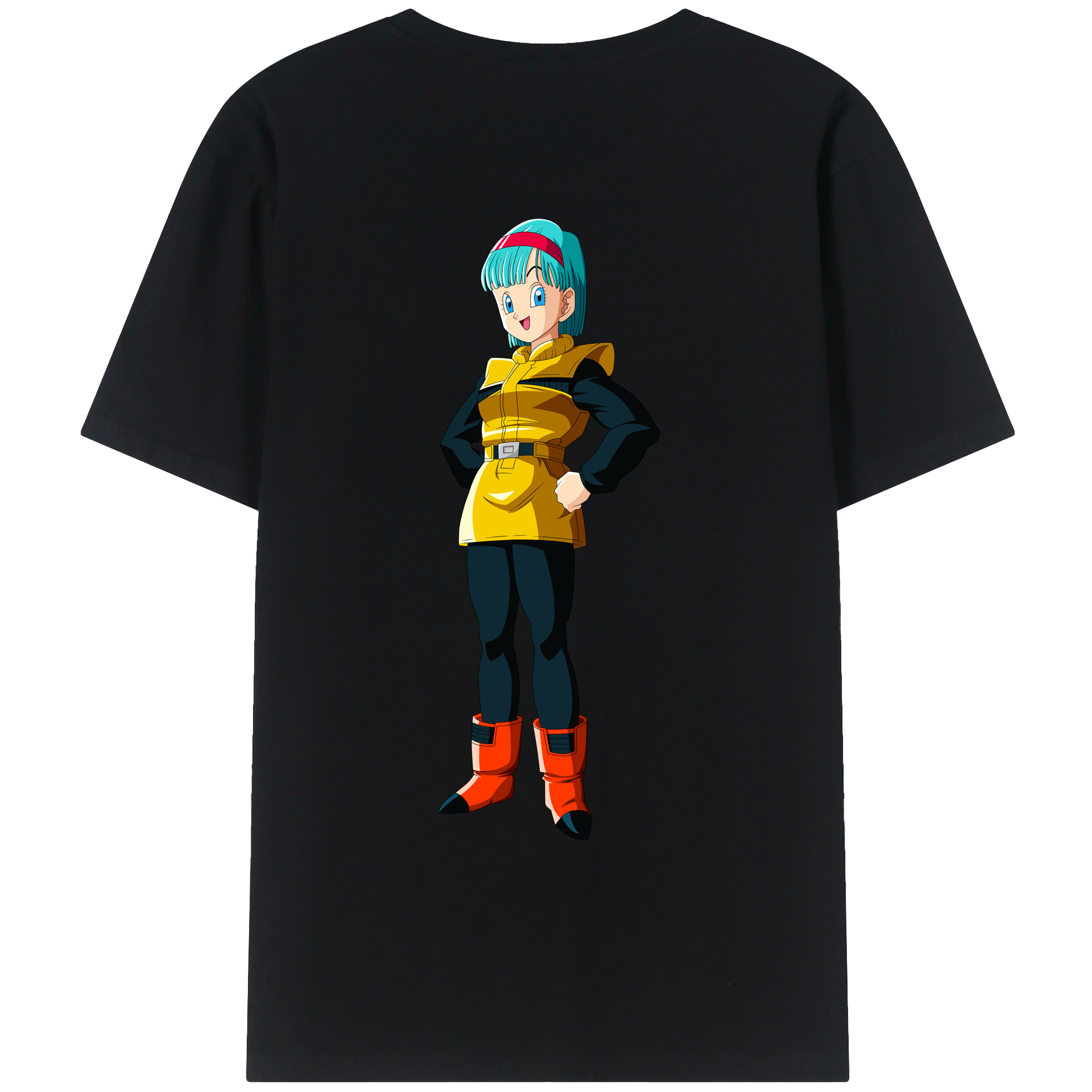 （画像用） ドラゴンボール DRAGON BALL レディース半袖Tシャツ(バックプリント)