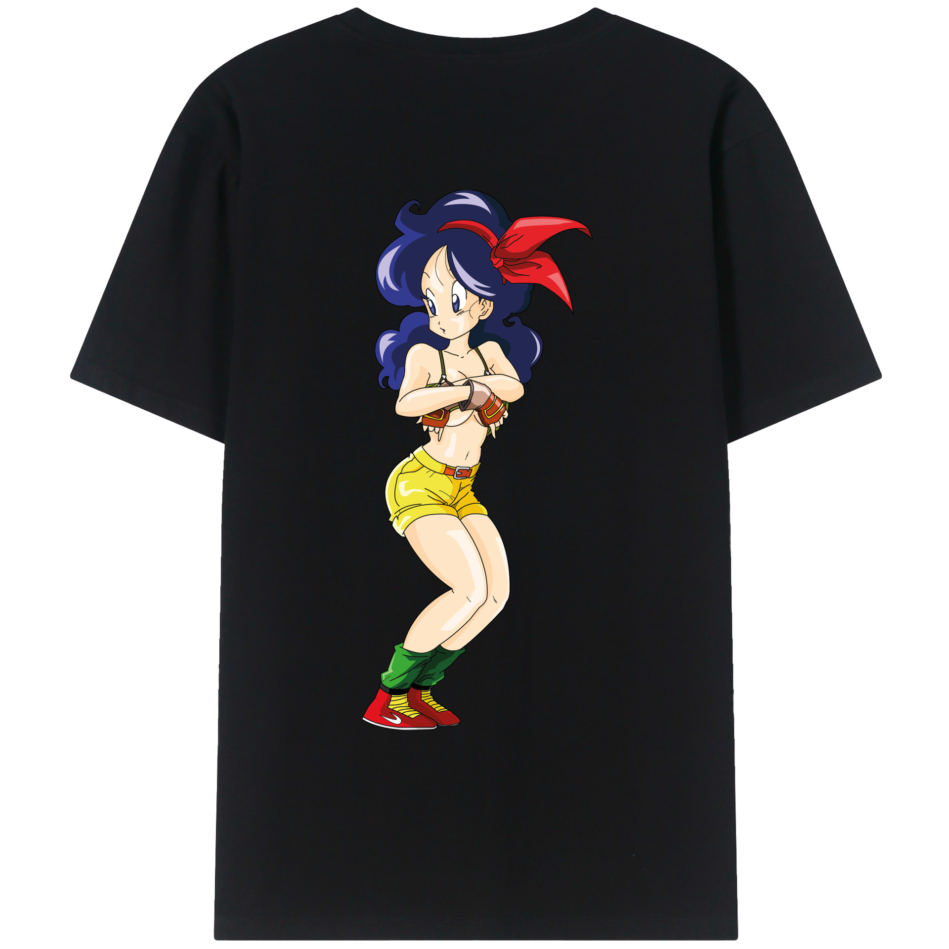 （画像用） ドラゴンボール DRAGON BALL レディース半袖Tシャツ(バックプリント)