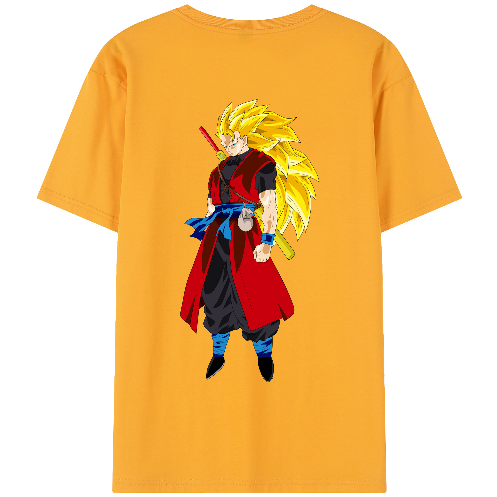 （画像用） ドラゴンボール トランクス（Torankusu）DRAGON BALL Trunks レディース半袖Tシャツ(バックプリント)