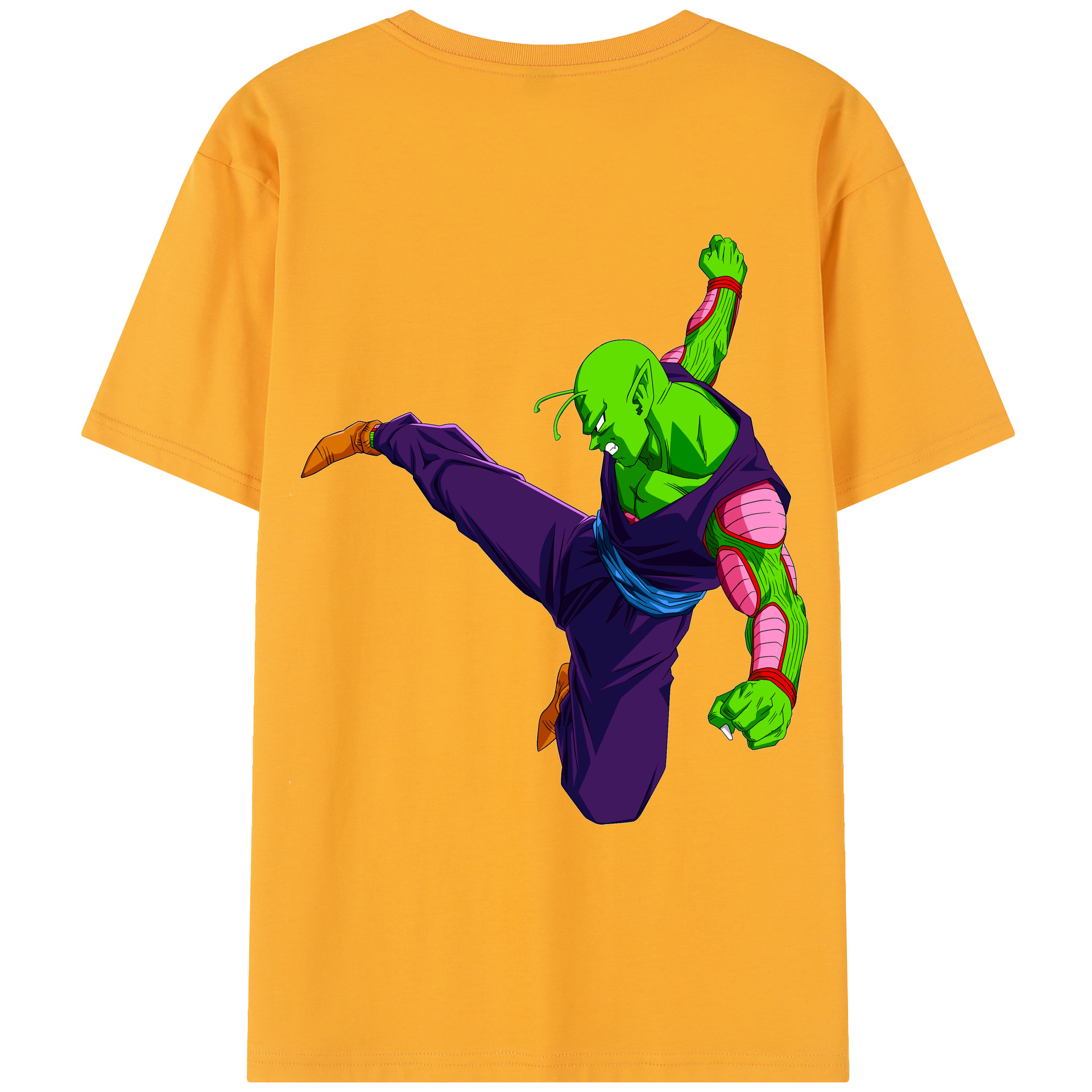 （画像用） ドラゴンボール ピッコロ DRAGON BALL Piccolo レディース半袖Tシャツ(バックプリント)