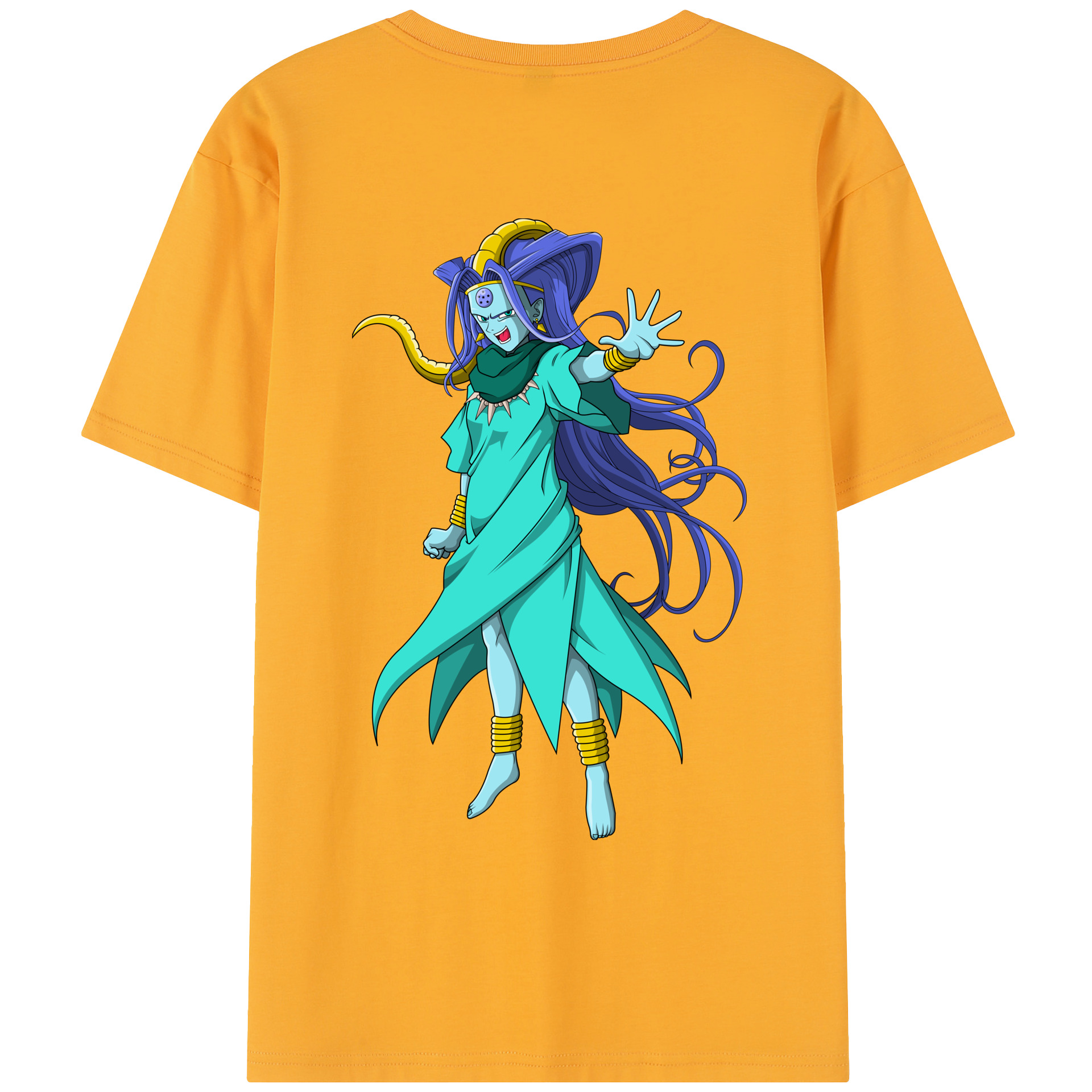 （画像用） ドラゴンボール DRAGON BALL レディース半袖Tシャツ(バックプリント)