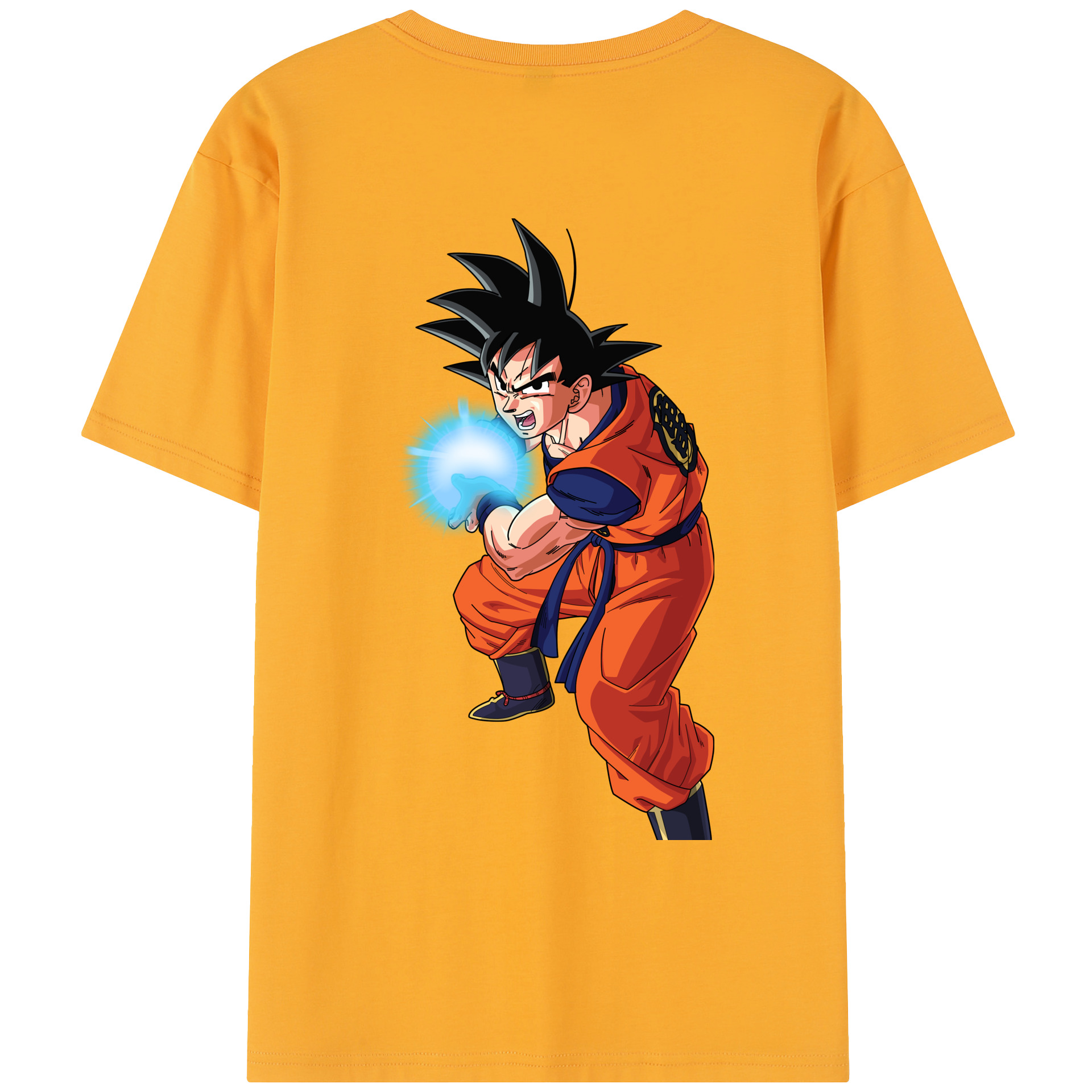 （画像用） ドラゴンボール 孫悟空（そん ごくう）Son Goku カカロット DRAGON BALL Kakarotto レディース半袖Tシャツ(バックプリント)