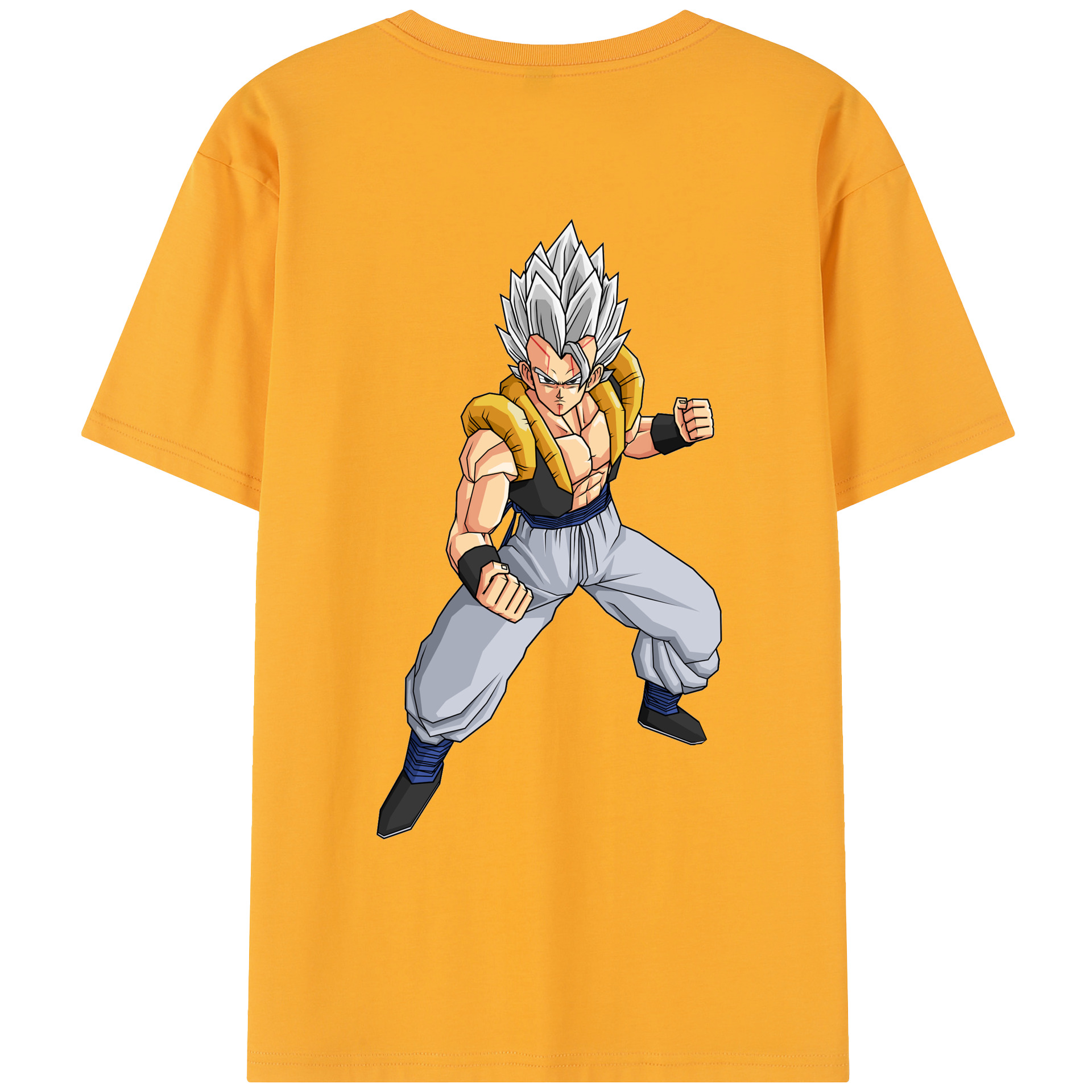 （画像用） ドラゴンボール ベジータ四世（Bejīta Yonsei）DRAGON BALL Vegeta IV レディース半袖Tシャツ(バックプリント)