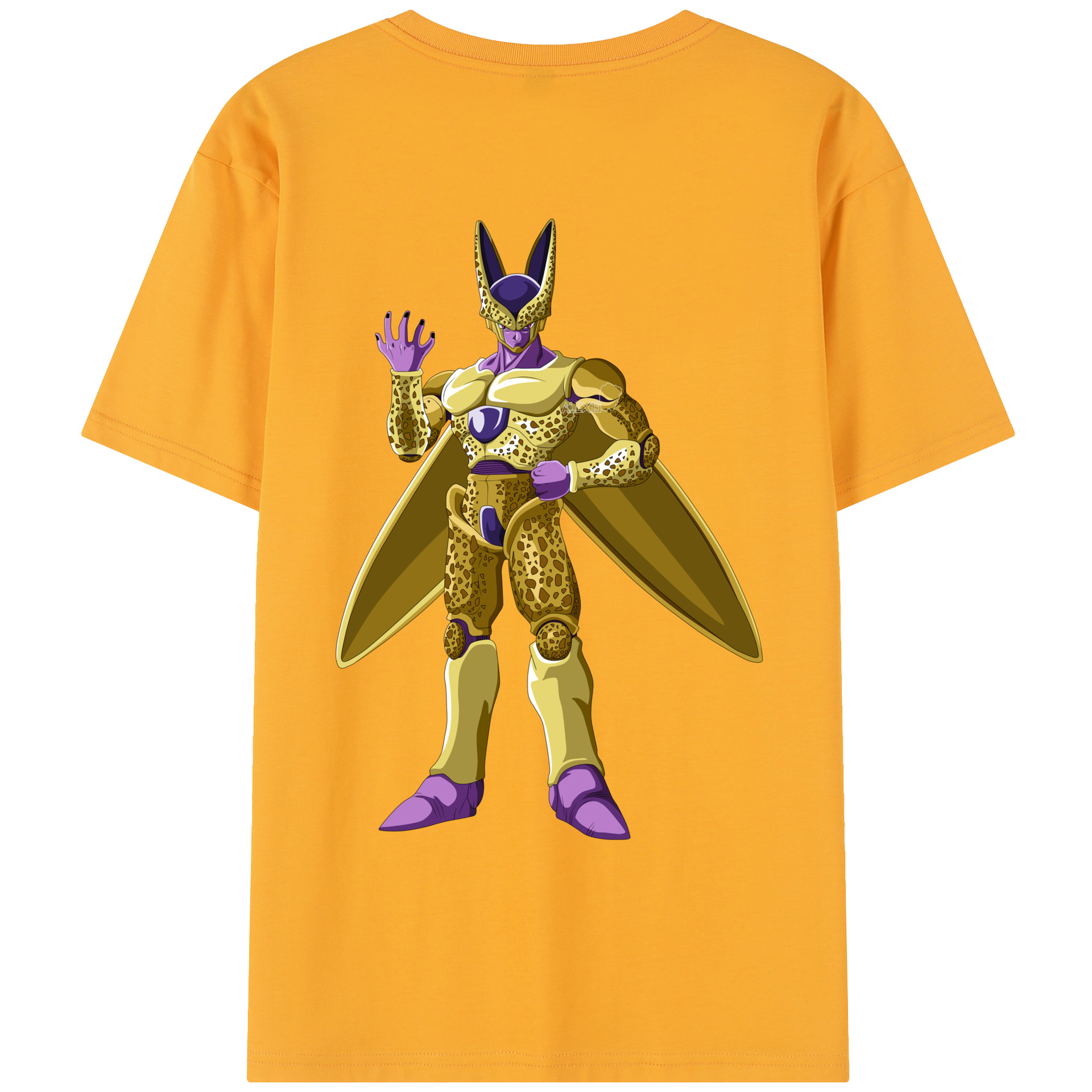 （画像用） ドラゴンボール セル DRAGON BALL Cell レディース半袖Tシャツ(バックプリント)