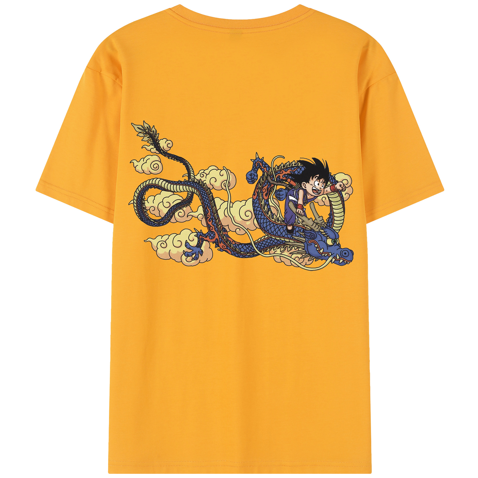 （画像用） ドラゴンボール 神龍 シェンロン DRAGON BALL Shenron レディース半袖Tシャツ(バックプリント)