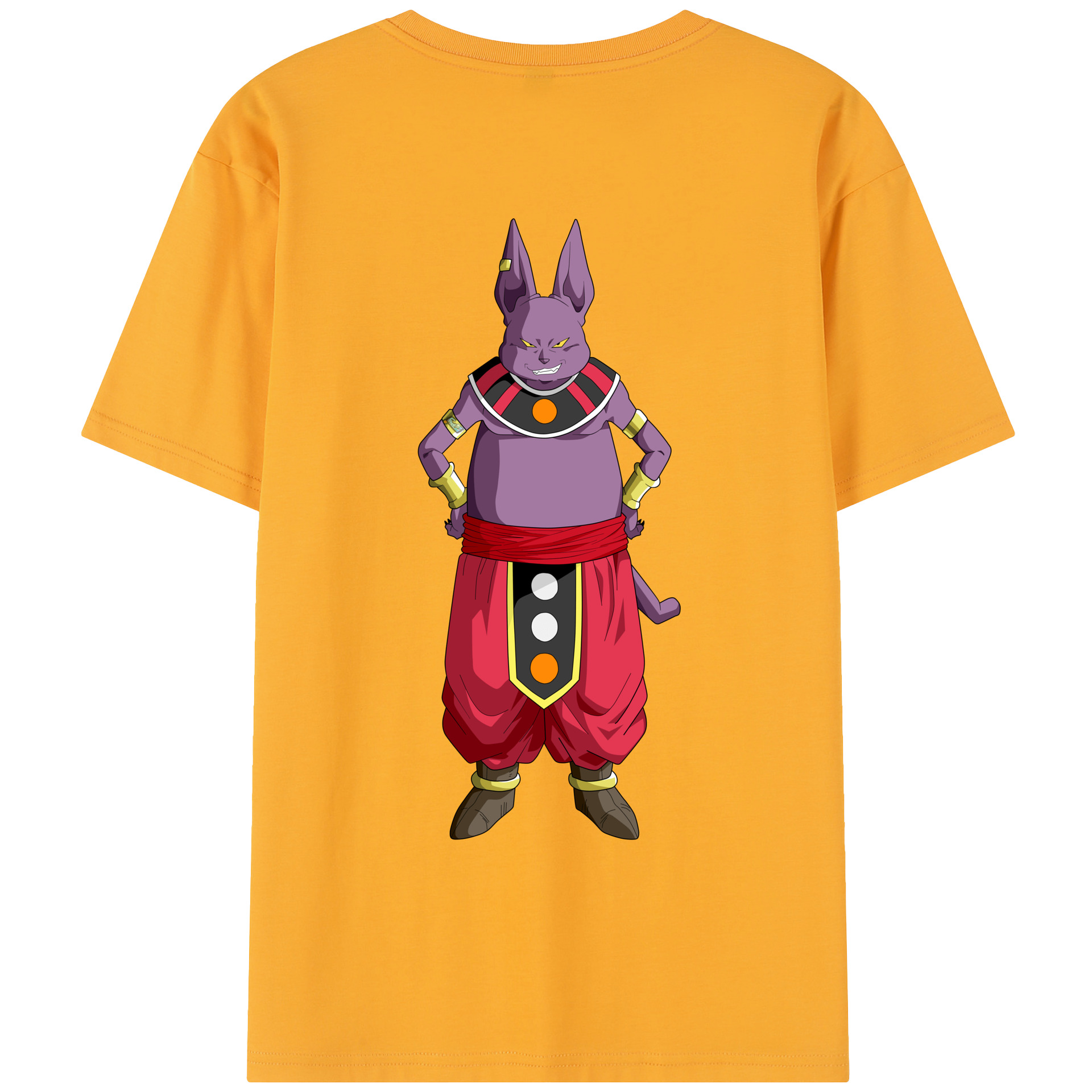 （画像用） ドラゴンボール シャンパ DRAGON BALL Champa レディース半袖Tシャツ(バックプリント)