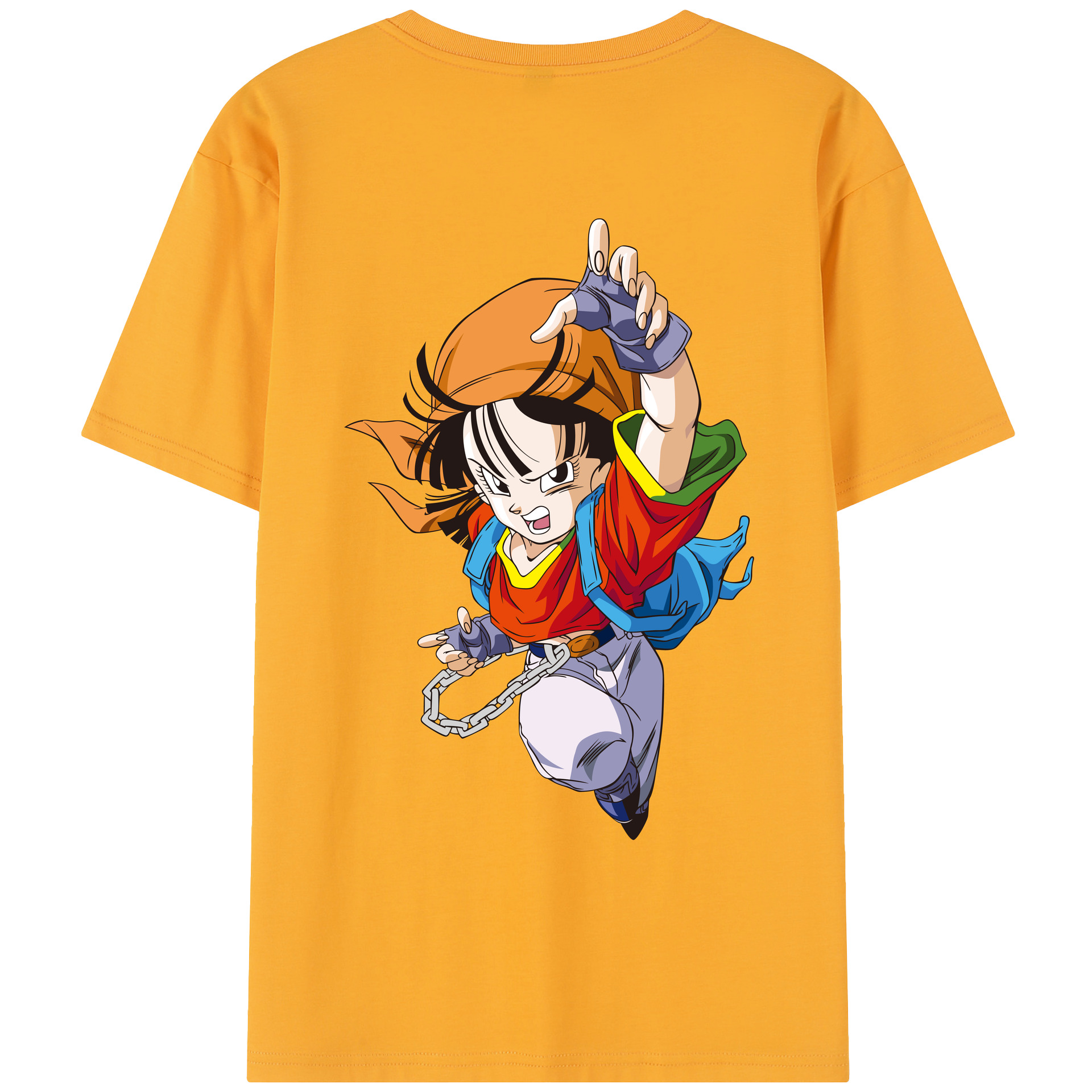 （画像用） ドラゴンボール パン DRAGON BALL Pan レディース半袖Tシャツ(バックプリント)