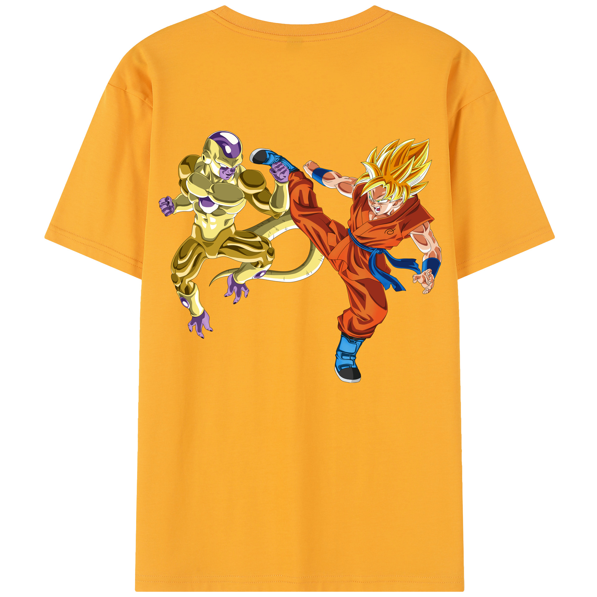 （画像用） ドラゴンボール DRAGON BALL レディース半袖Tシャツ(バックプリント)
