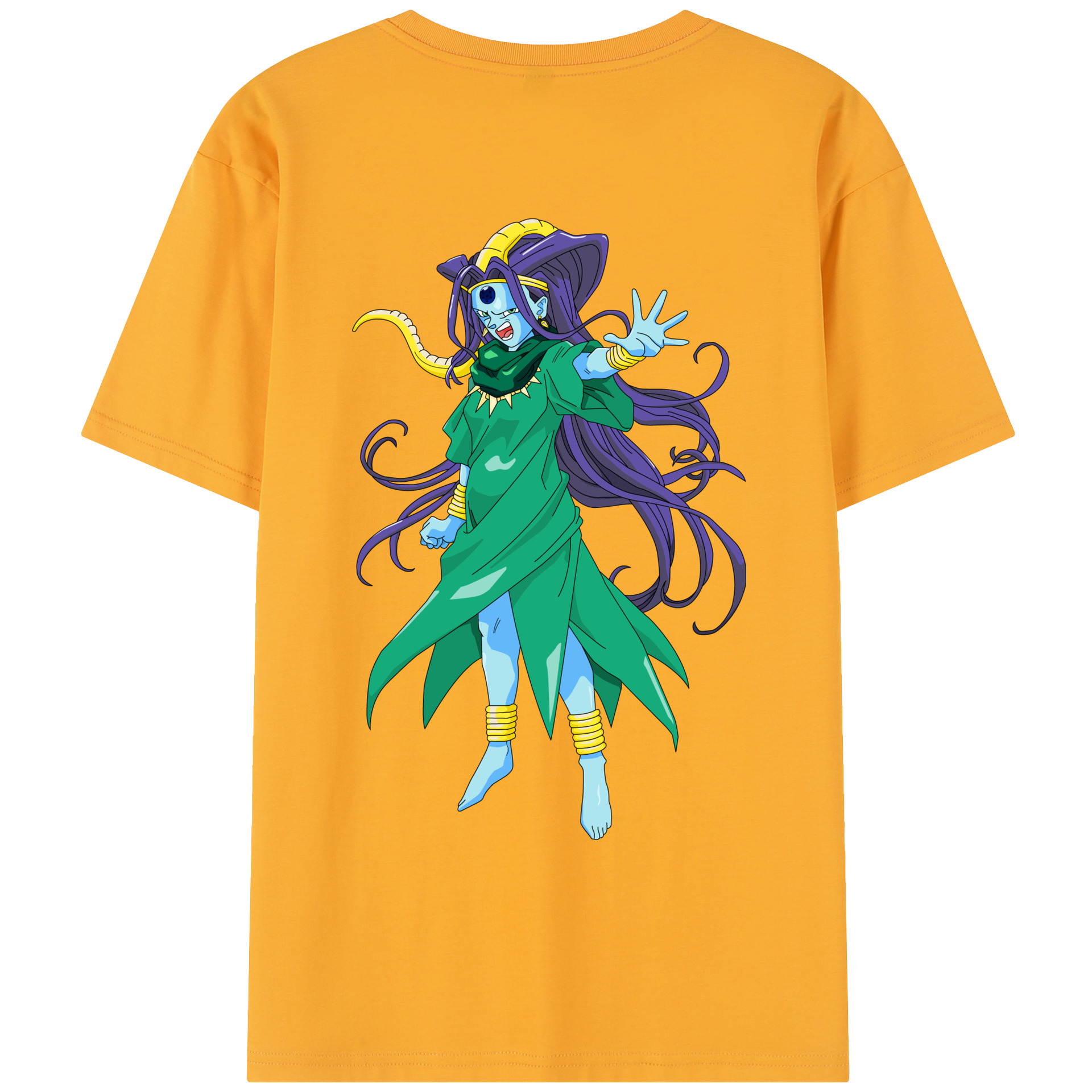 （画像用） ドラゴンボール DRAGON BALL レディース半袖Tシャツ(バックプリント)