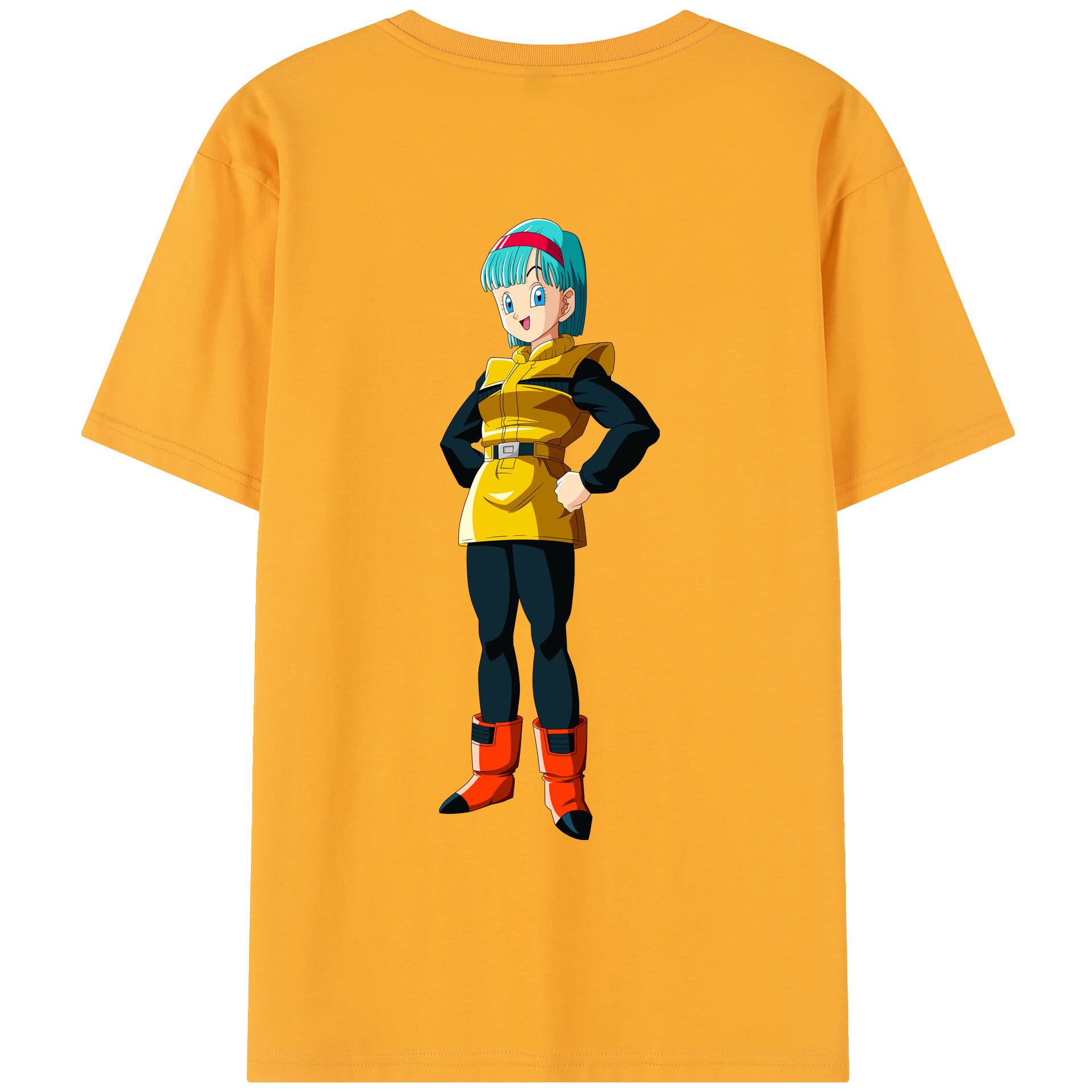 （画像用） ドラゴンボール DRAGON BALL レディース半袖Tシャツ(バックプリント)