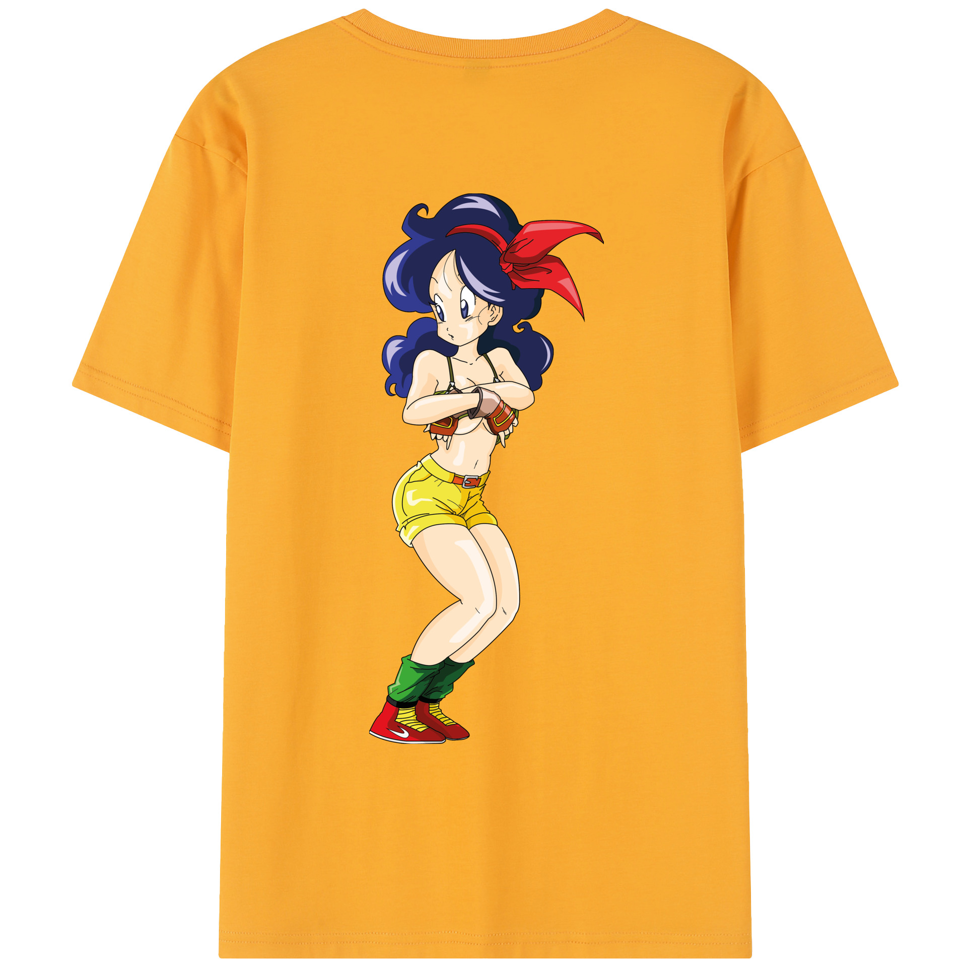 （画像用） ドラゴンボール DRAGON BALL レディース半袖Tシャツ(バックプリント)