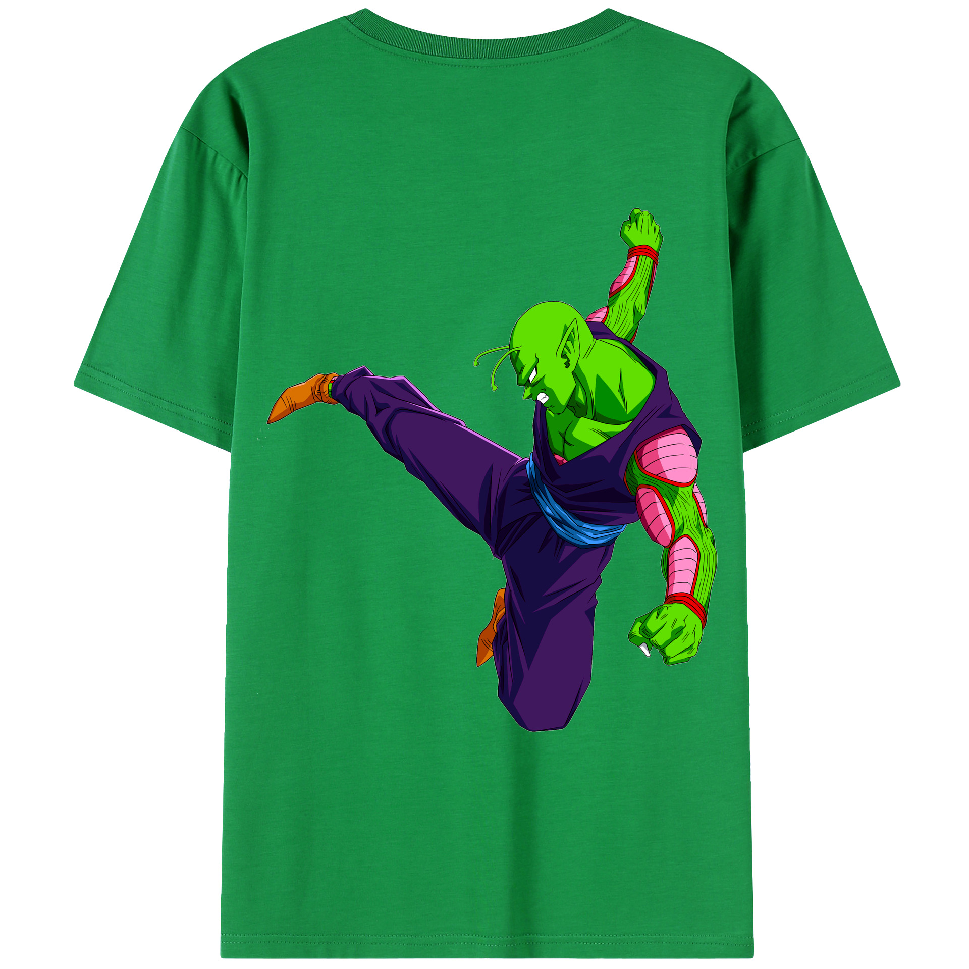 （画像用） ドラゴンボール ピッコロ DRAGON BALL Piccolo レディース半袖Tシャツ(バックプリント)
