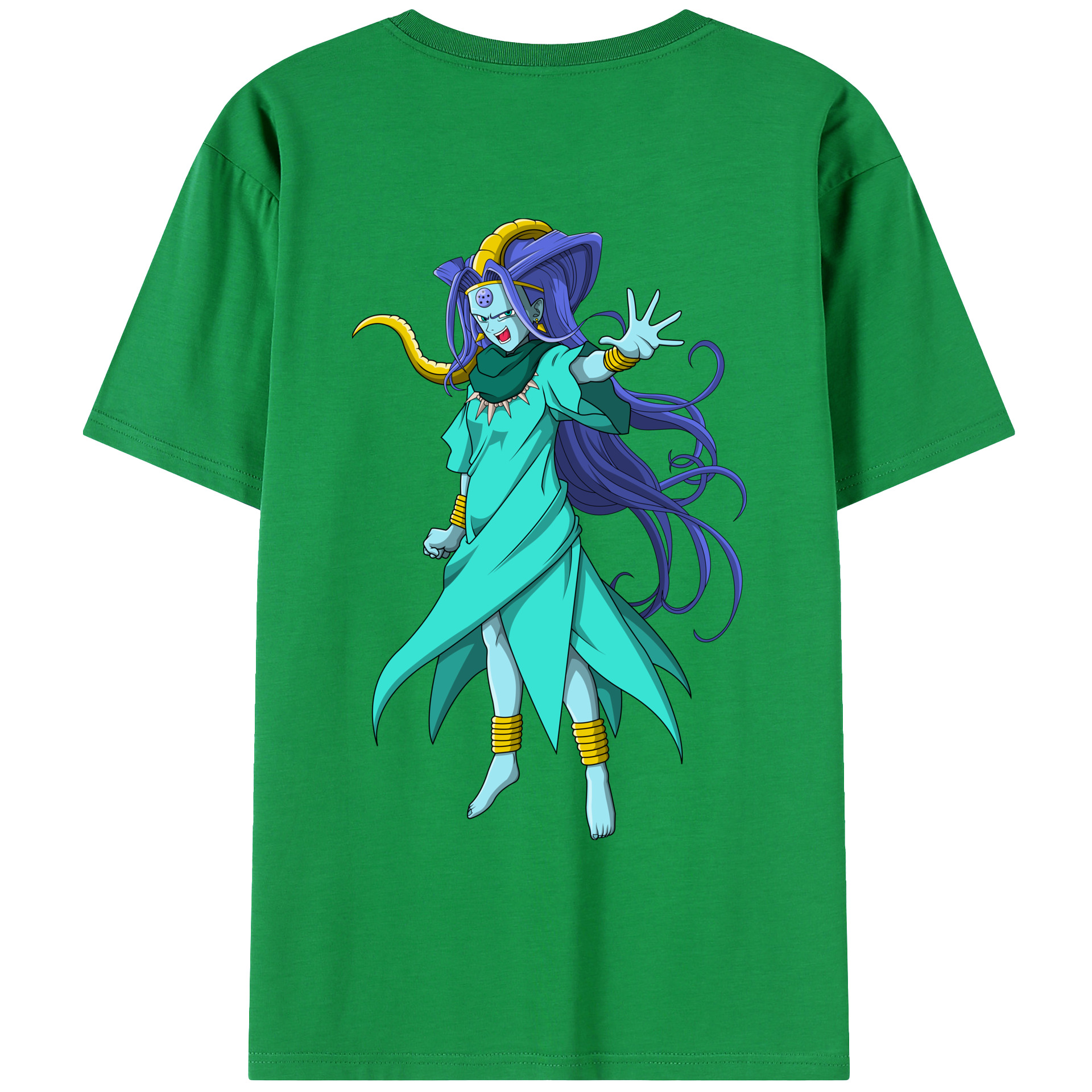 （画像用） ドラゴンボール DRAGON BALL レディース半袖Tシャツ(バックプリント)