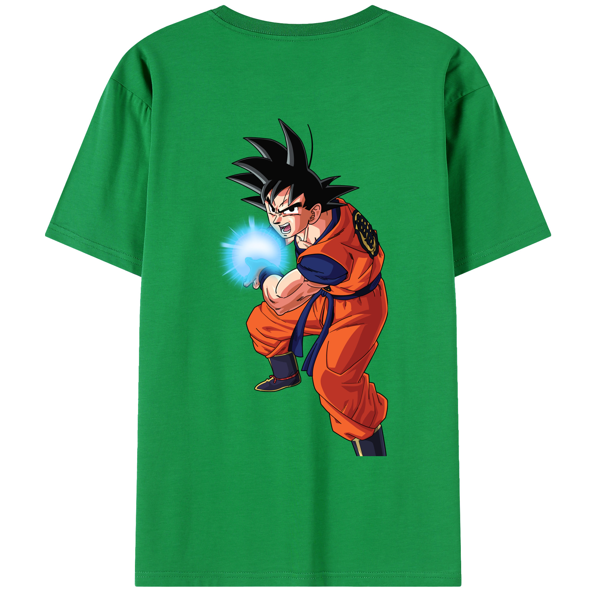 （画像用） ドラゴンボール 孫悟空（そん ごくう）Son Goku カカロット DRAGON BALL Kakarotto レディース半袖Tシャツ(バックプリント)
