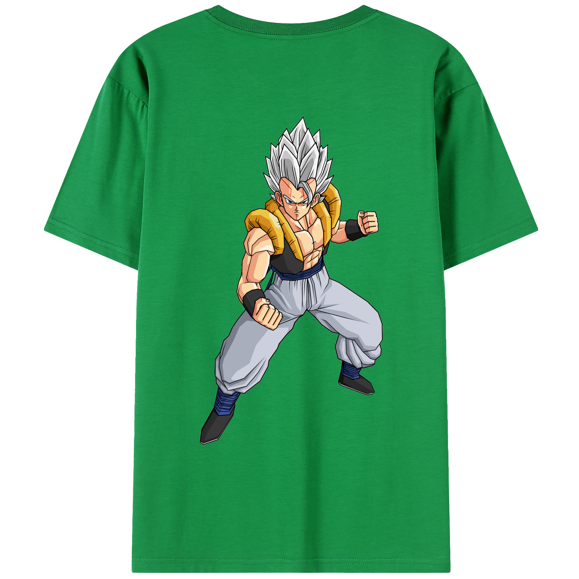 （画像用） ドラゴンボール ベジータ四世（Bejīta Yonsei）DRAGON BALL Vegeta IV レディース半袖Tシャツ(バックプリント)