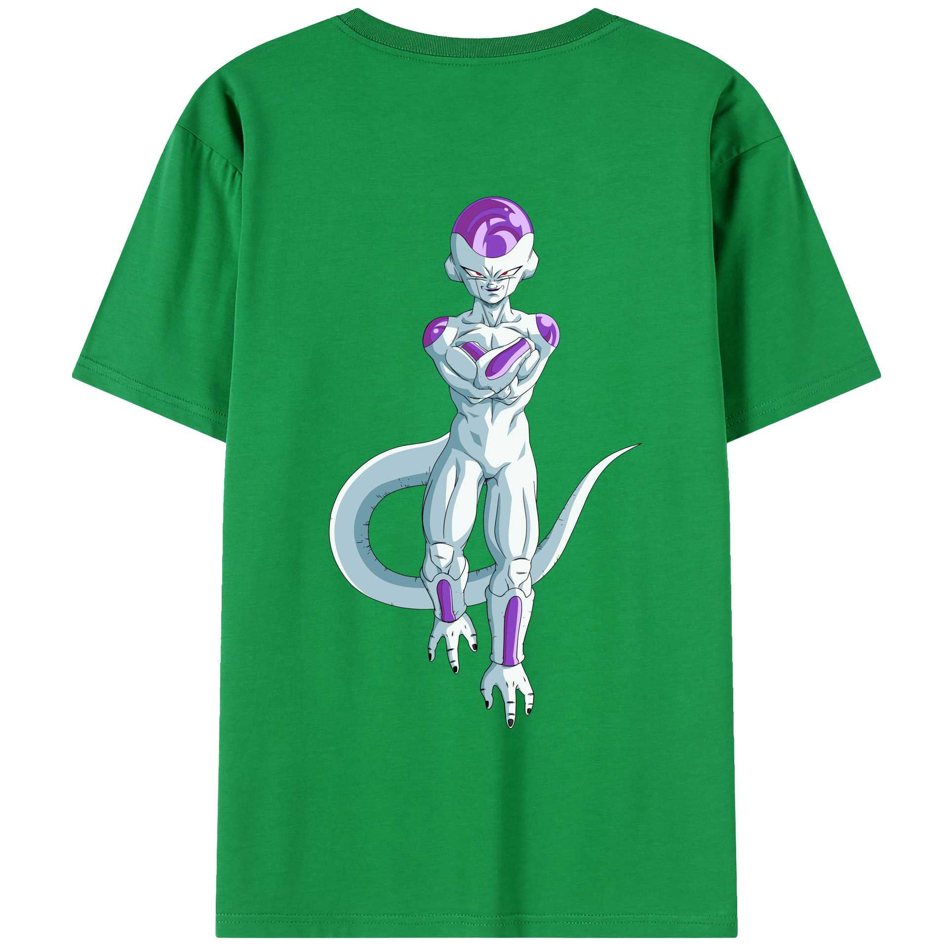 （画像用） ドラゴンボール フリーザ DRAGON BALL Frieza レディース半袖Tシャツ(バックプリント)