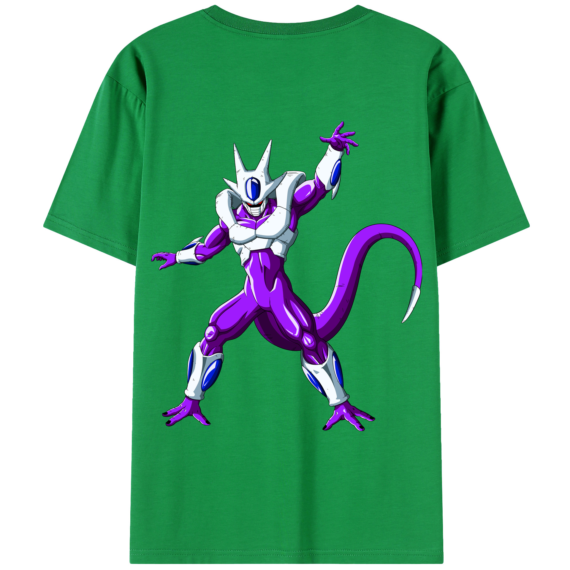 （画像用） ドラゴンボール クウラ DRAGON BALL Cooler Coora レディース半袖Tシャツ(バックプリント)
