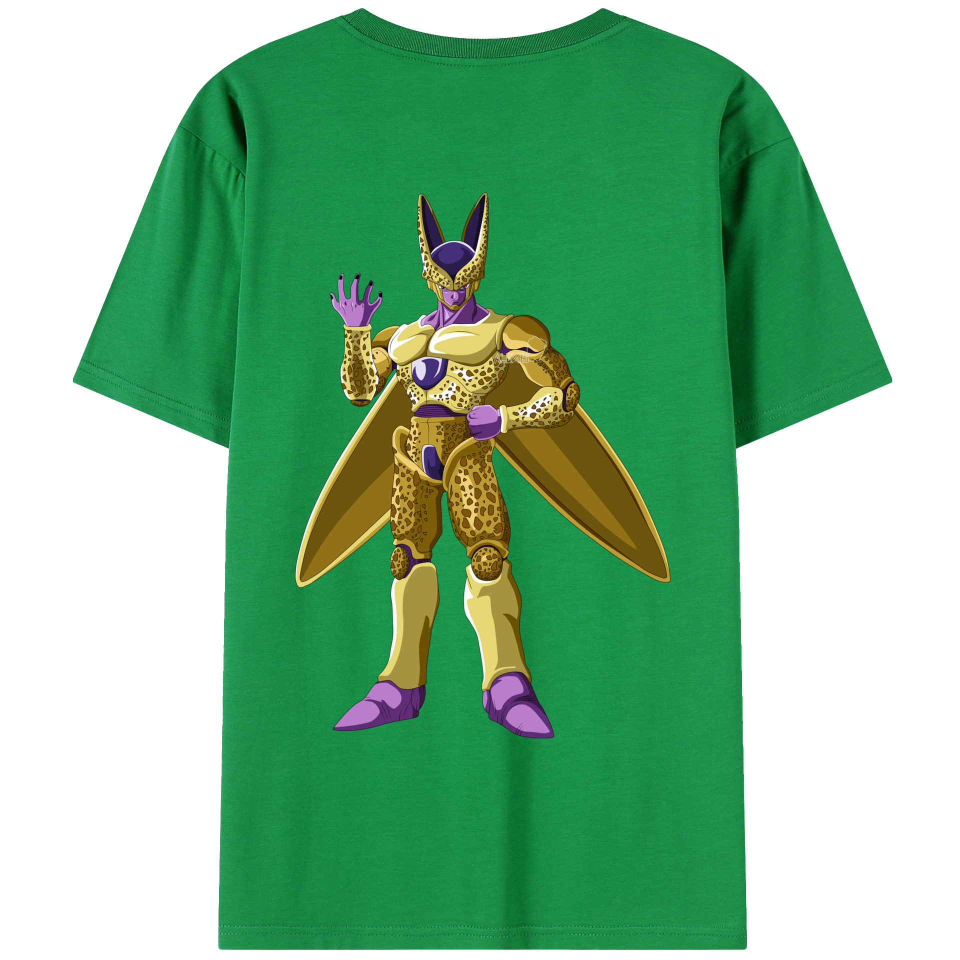（画像用） ドラゴンボール セル DRAGON BALL Cell レディース半袖Tシャツ(バックプリント)